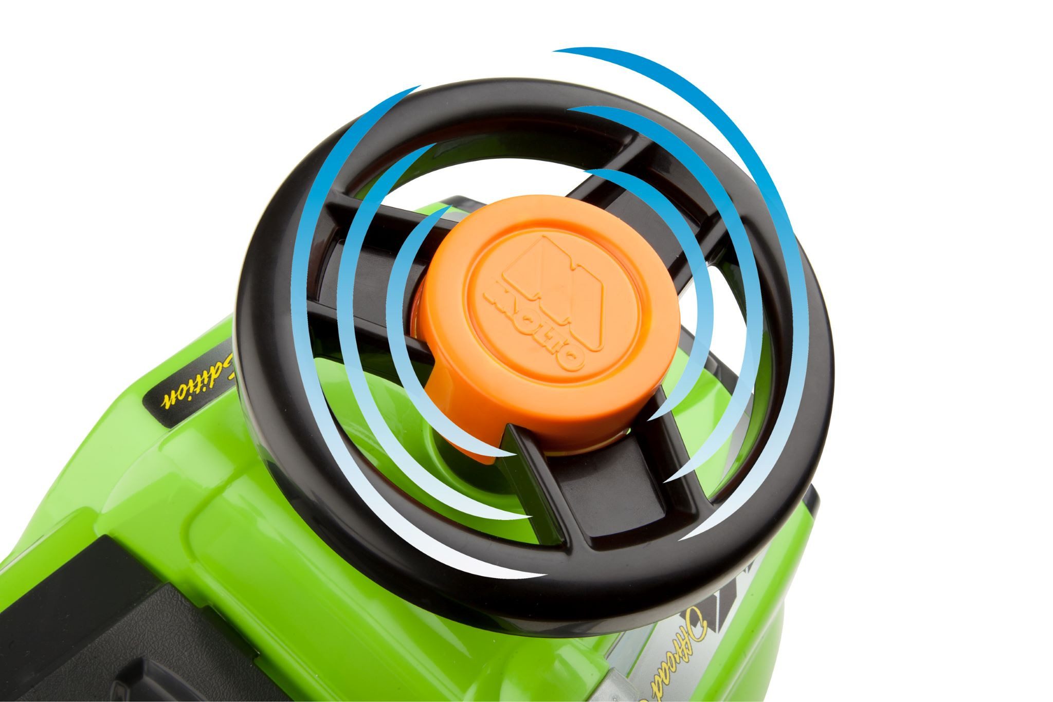 MOLTO Rutscherauto 3-in-1 grün mit Schiebestange, Lauflernhilfe mit Sound, 3-in-1 Rutscherauto, Lauflernhilfe für Kinder ab 12 Monaten