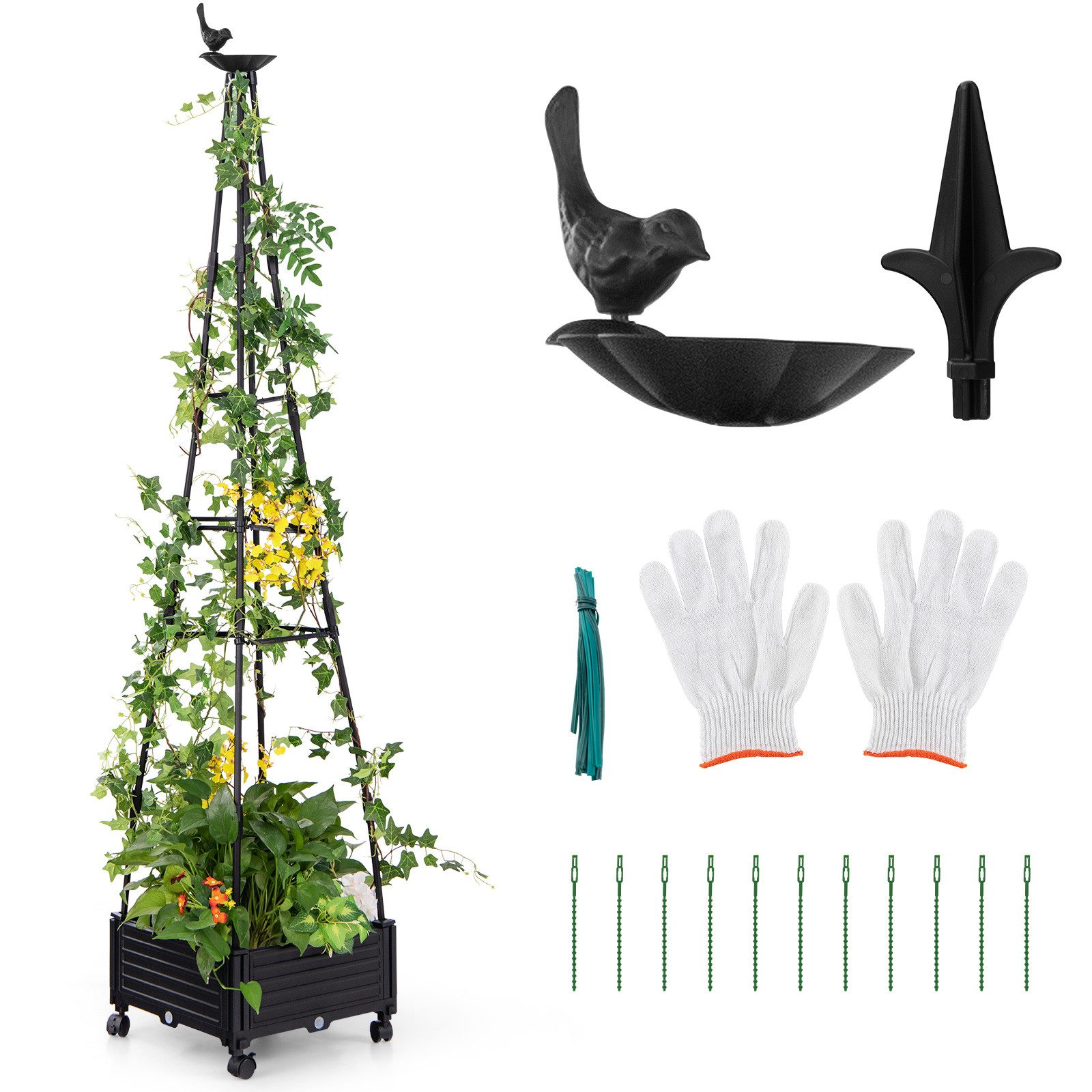Blumenkästen mit Rollen kaufen » Rollbare Pflanzkästen OTTO