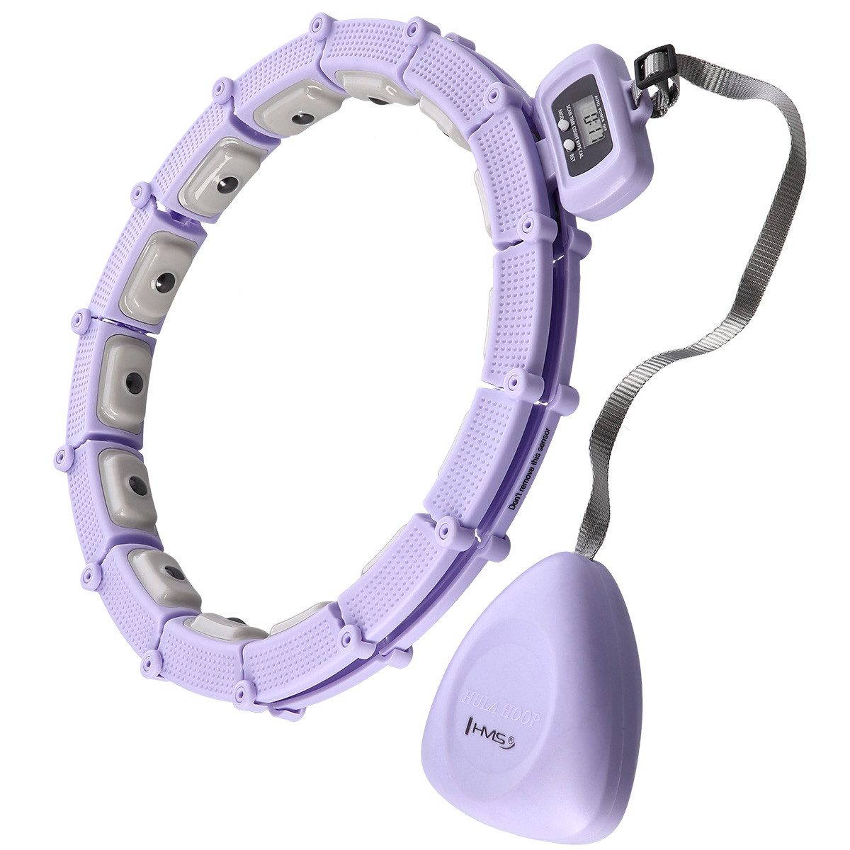Hula-Hoop-Reifen Hula Hoop Gewicht + Zähler Fitnessgerät Fitnessring