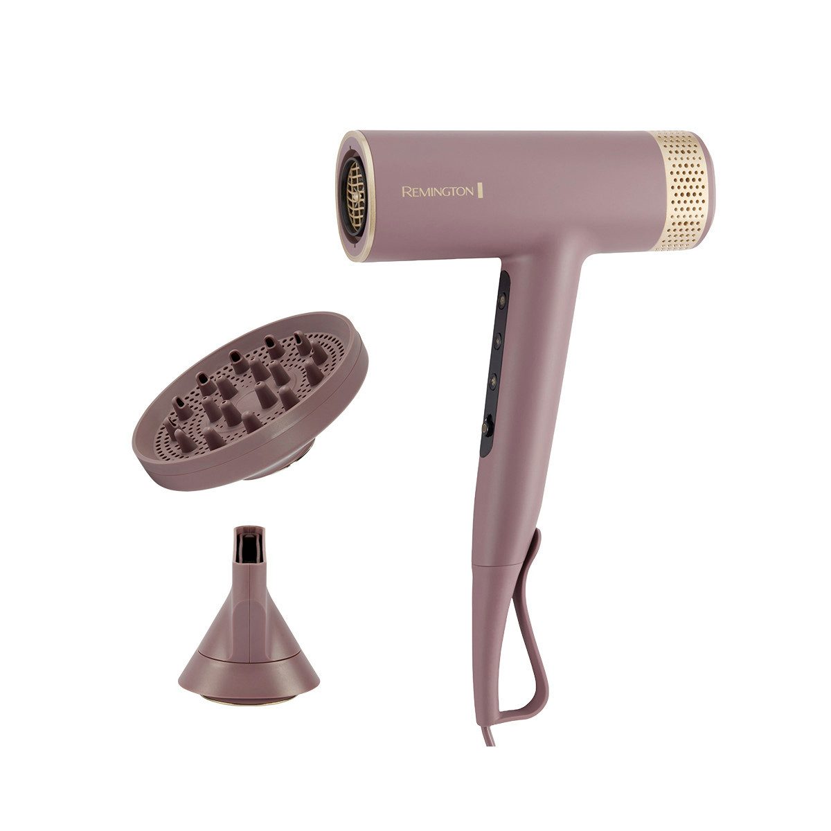 Remington Ionic-Haartrockner REMINGTON Haartrockner AIRvive EC8930 Ionen Anti Frizz Digital Motor, 1350 W, mit digitalem Motor