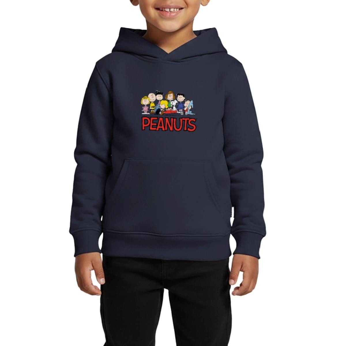 Hoodie Peanuts Snoppy Und Friends Kinder Premium Hoodie