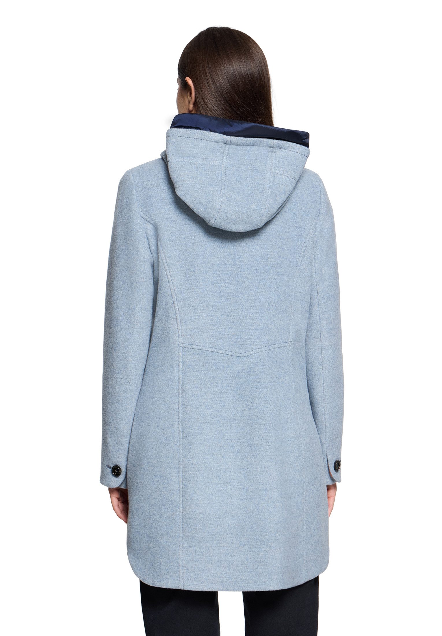 Gil Bret Wollmantel mit Kapuze und aus einer Wollmischung günstig online kaufen