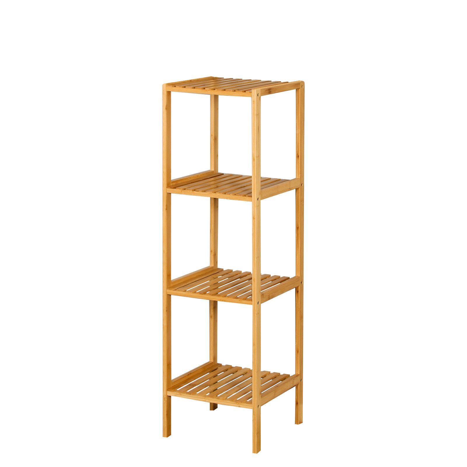 Kubus Badregal Bambus-Standregal Bamboo, Praktische Eleganz günstig online kaufen