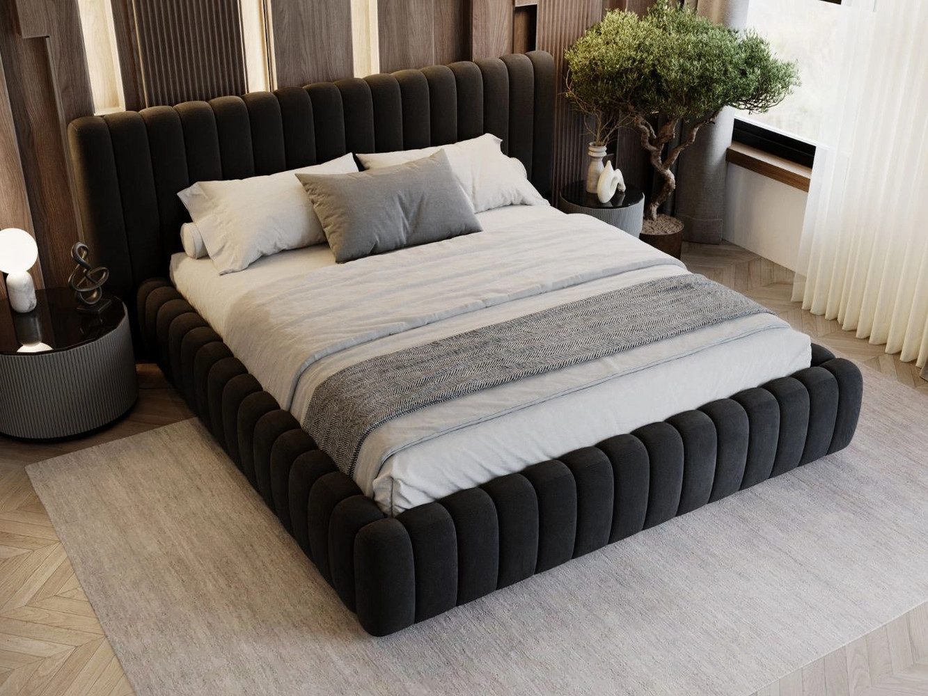 GrainGold Polsterbett mit Bettkästen BLISS, Modern günstig online kaufen