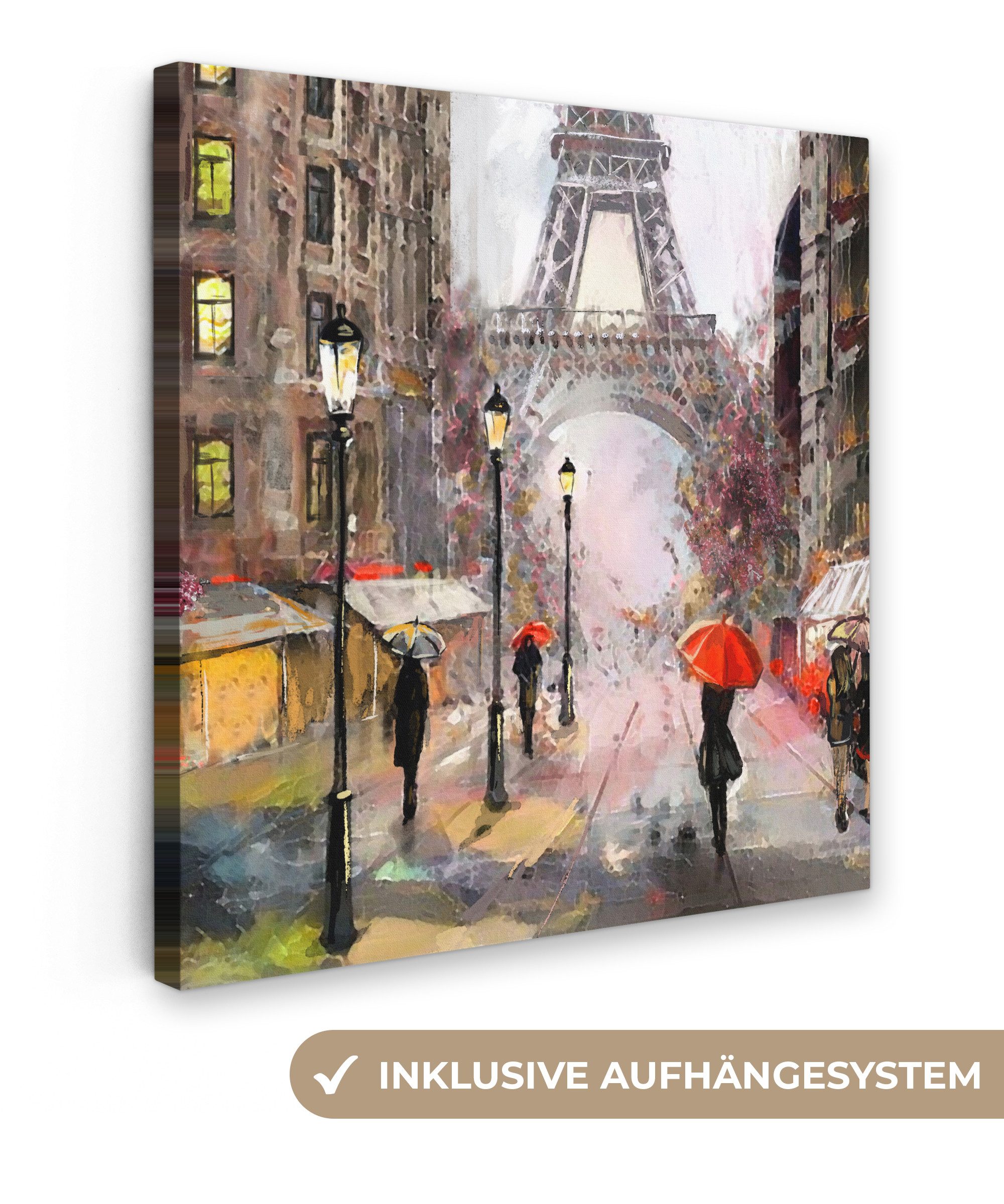 OneMillionCanvasses® Leinwandbild Kunstdrucke - Paris - günstig online kaufen