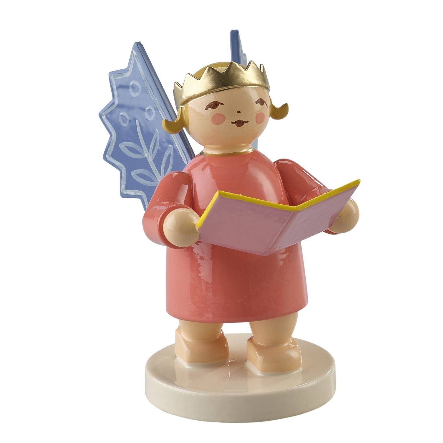 Wendt & Kühn Weihnachtsfigur Kronenengel mit Buch 6235/7