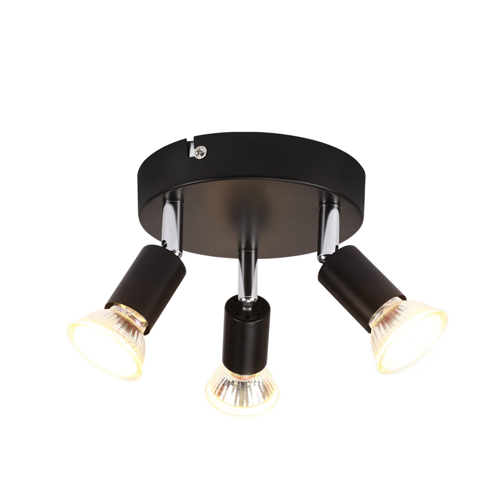 Nettlife Deckenstrahler Küchenlampe GU10 Rund Schlafzimmerlampe günstig online kaufen