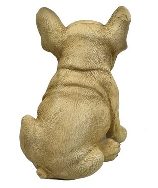 Fachhandel Plus Dekofigur Französische Bulldogge beige sitzend