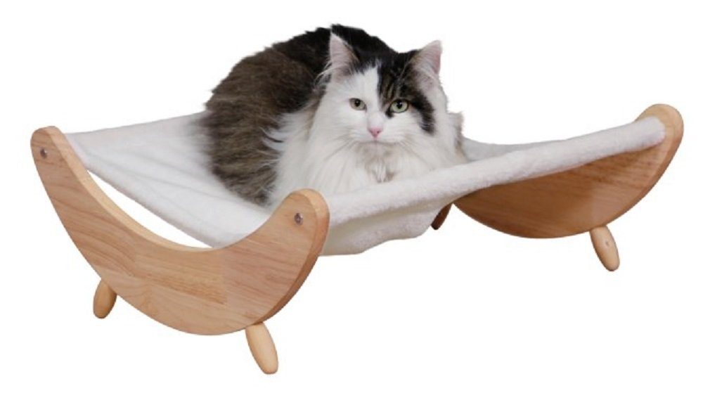 Kratzbaum Kerbl Katzen Hängematte Dream weiß Liege 81629