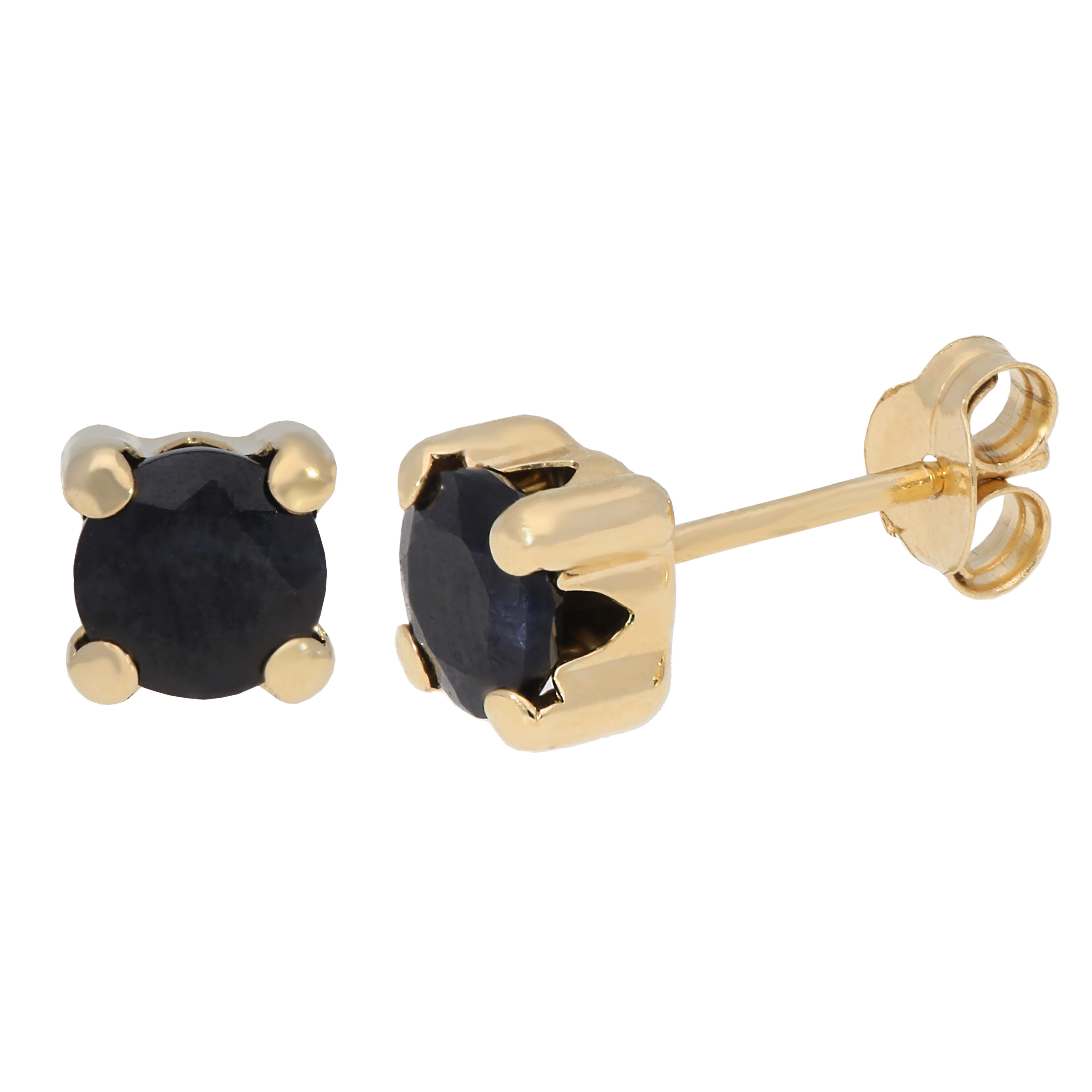Firetti Paar Ohrstecker Schmuck Geschenk Gold 375 Ohrschmuck Ohrringe Solitär, mit Saphir, Smaragd oder Rubin