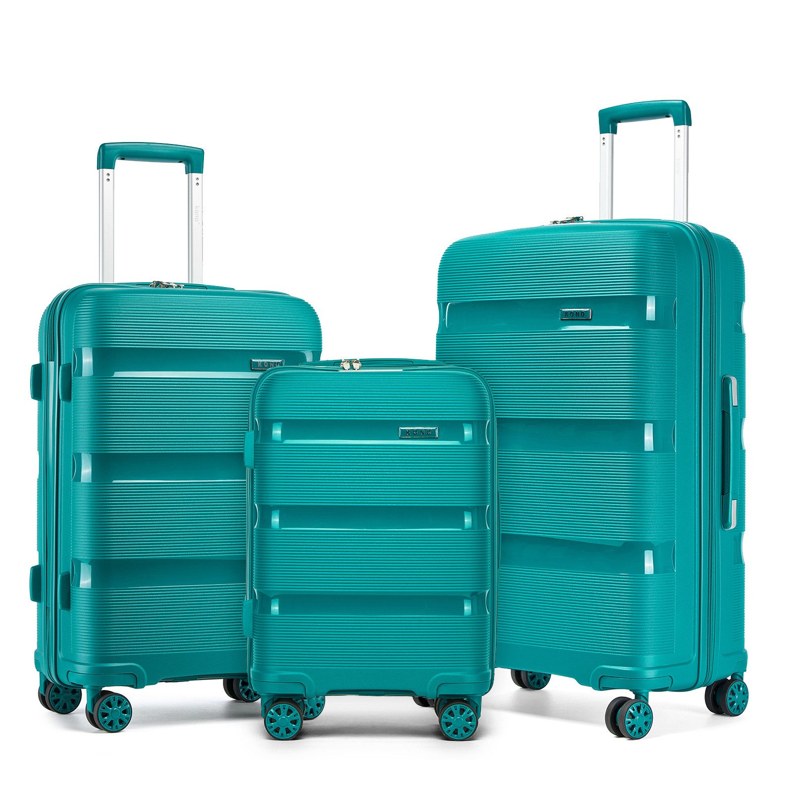 KONO Koffer Leichter PP-Reisekoffer mit 4 günstig online kaufen