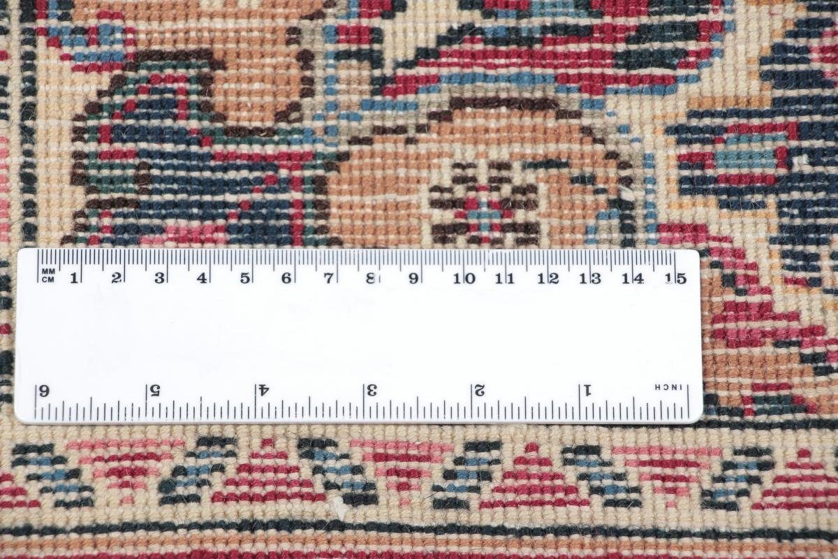 Läufer, 12 Maschad Orientteppich Nain Höhe: Orientteppich Perserteppich Handgeknüpfter mm rechteckig, Trading, / 109x199