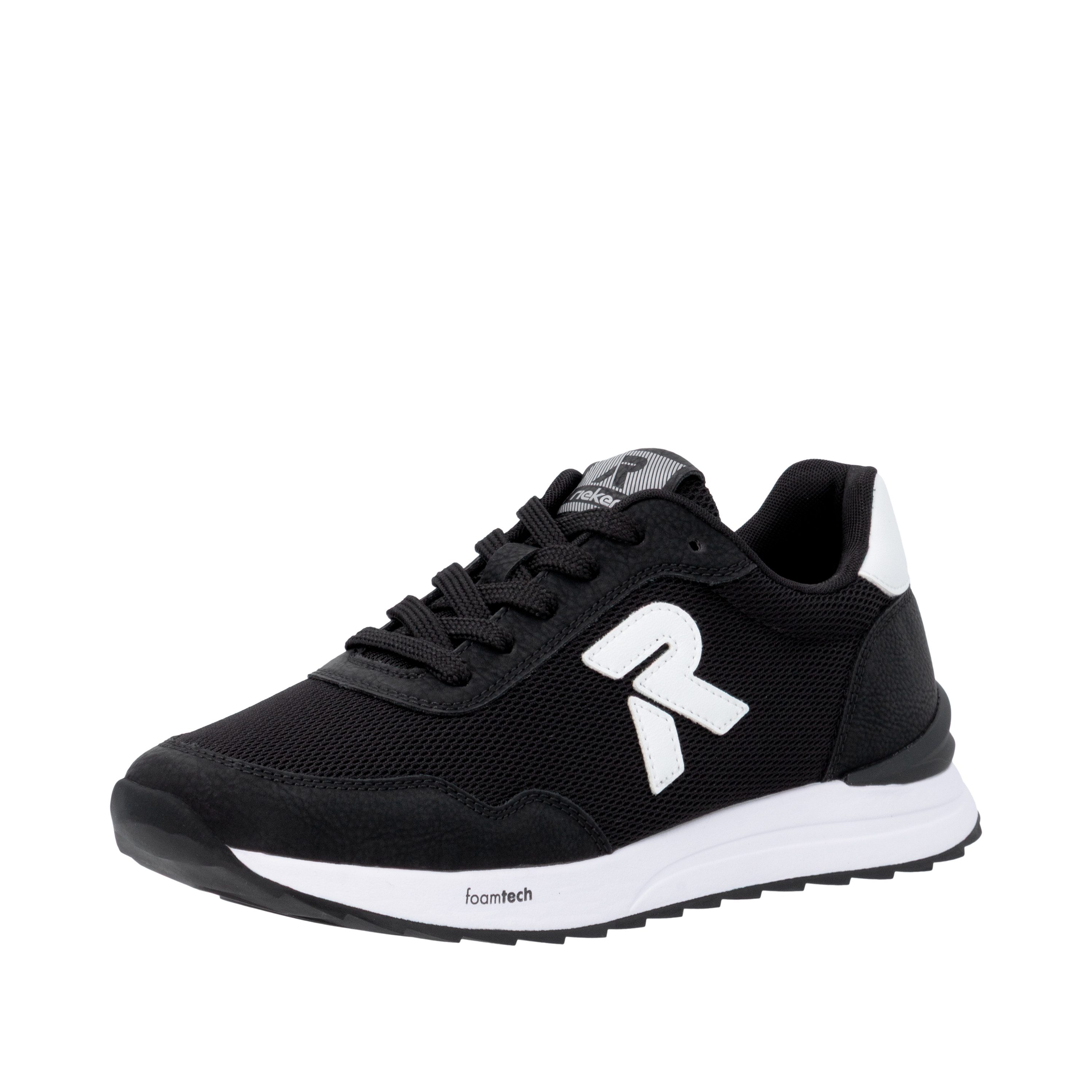 Rieker Sport Sneaker Schnürschuh, Halbschuh, Freizeitsneaker mit leichter Laufsohle