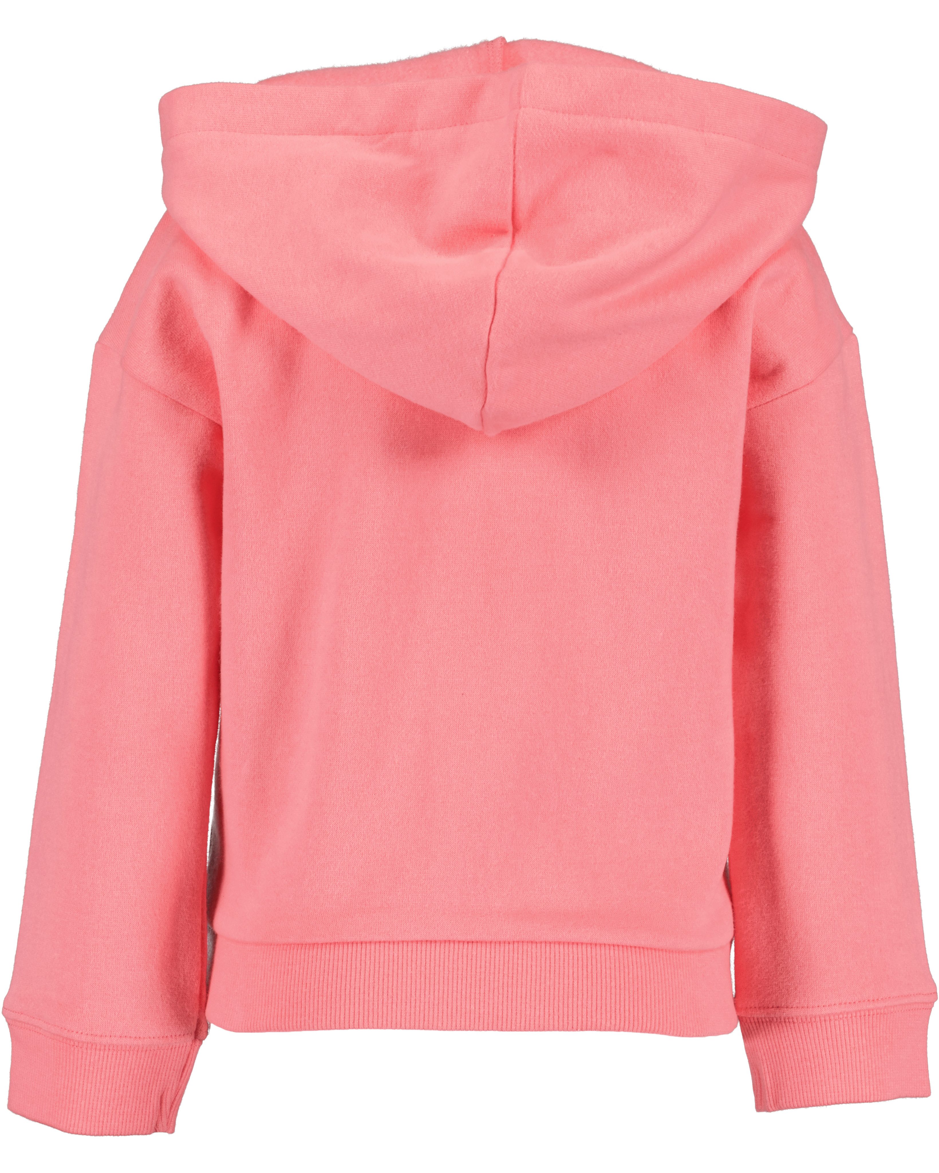 Blue Seven Kapuzensweatjacke mit hochwertiger Regenbogen-Stickerei – Bild 3 von 4