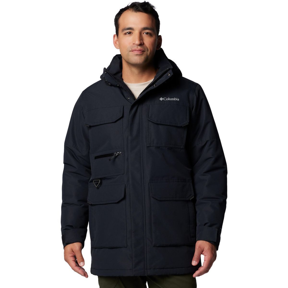 Columbia 3-in-1-Funktionsparka Men's Landroamer II Waterproof Hooded Parka - Extended Size Hochfunktionaler Parka mit wasserdichter Technologie und