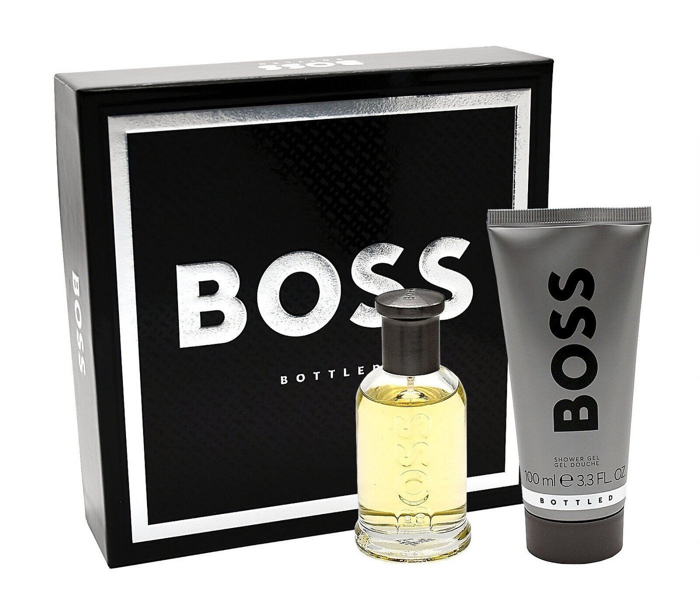 BOSS Duft-Set HUGO BOSS BOTTTLED EDT 50ML + SG 50ML
