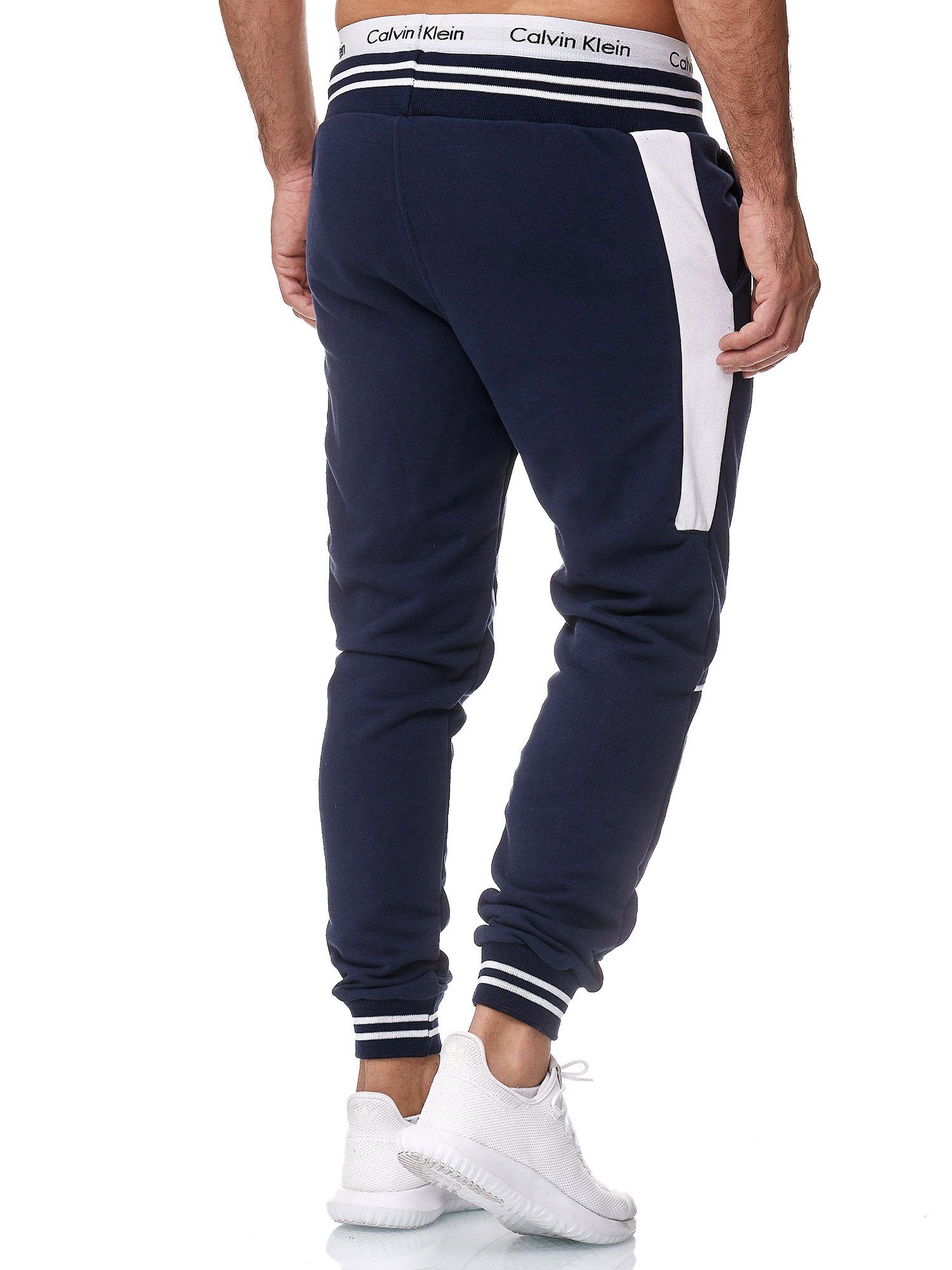 Sweatpants, Trainingshose Navy 1317C 1-tlg) Fitness OneRedox Casual Jogginghose Freizeit (Sporthose