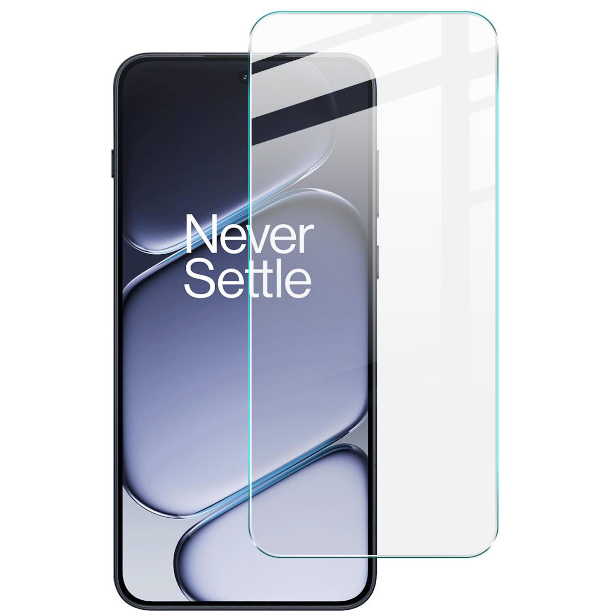 Wigento Handyhülle Für OnePlus 15R 1x 2.5D 0.26mm 9H Hart Glas Display Schutzglas, 0,26mm 9H 2.5D Hart Glas Folie, hoher Schutz