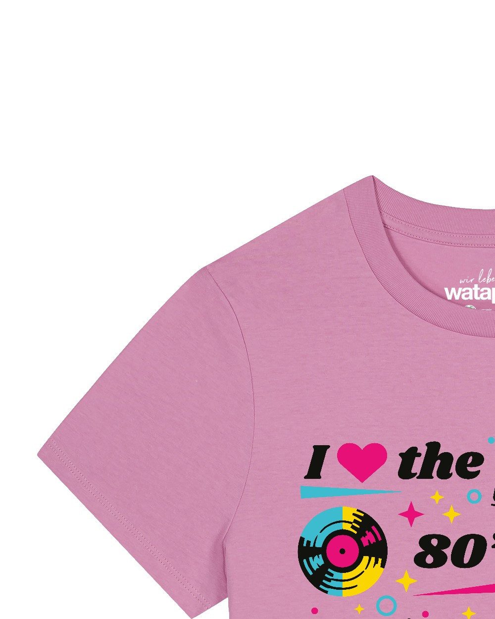 wat? Apparel T-Shirt 80s Love