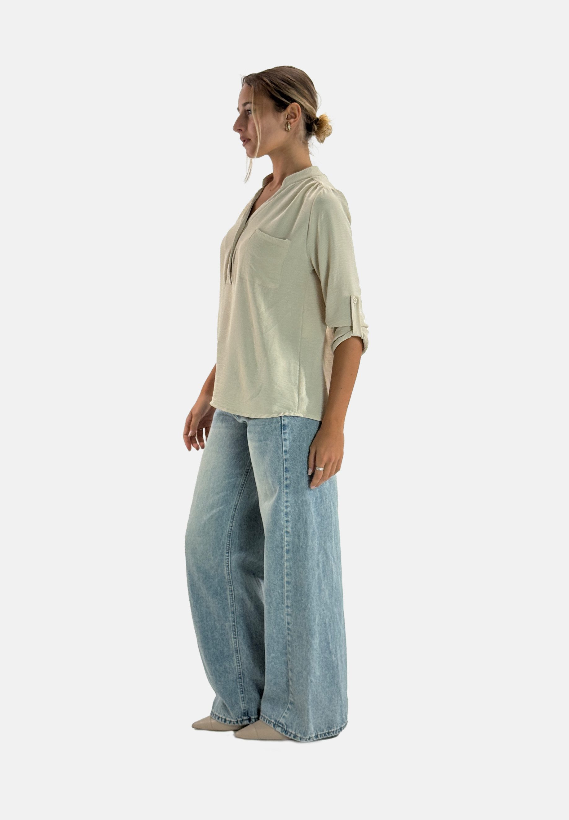 Elara Blusentop Damen Oberteil günstig online kaufen