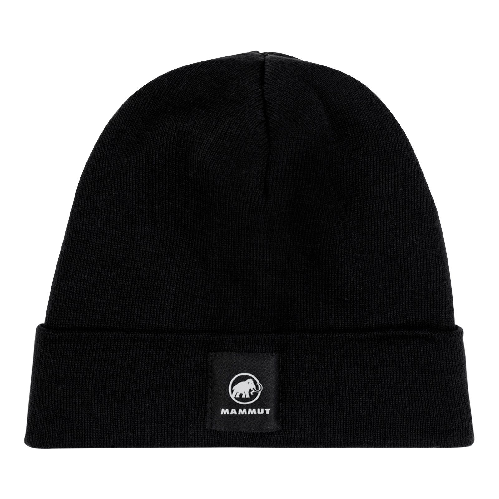 Mammut Beanie Fedoz mit Markenlogo-Aufnäher