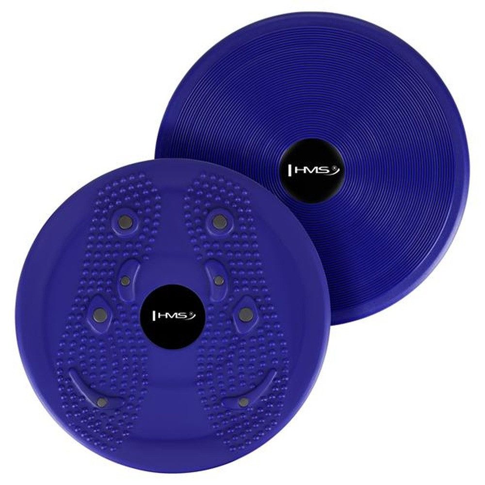HMS Balanceboard Fitnessbrett Balance-Twister, Eingebaute Magnete stimulieren Fußreflexzonen