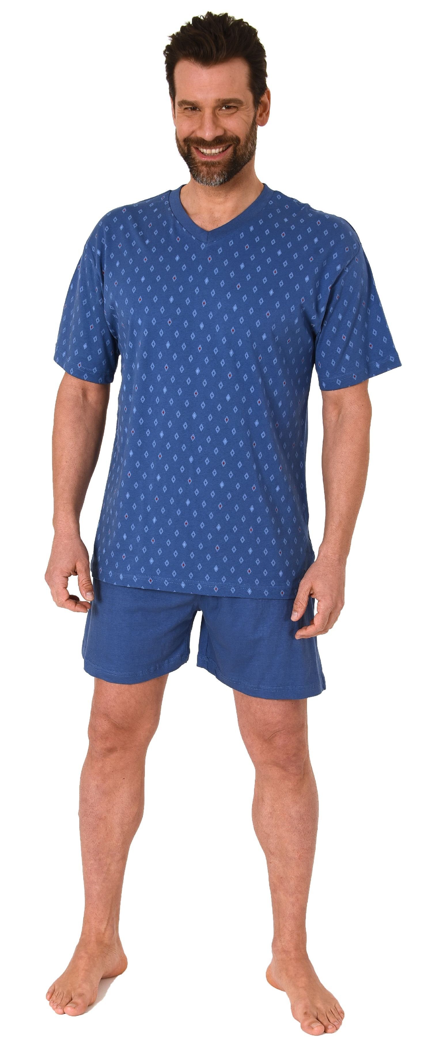 Normann Pyjama Herren Shorty Schlafanzug kurzarm günstig online kaufen