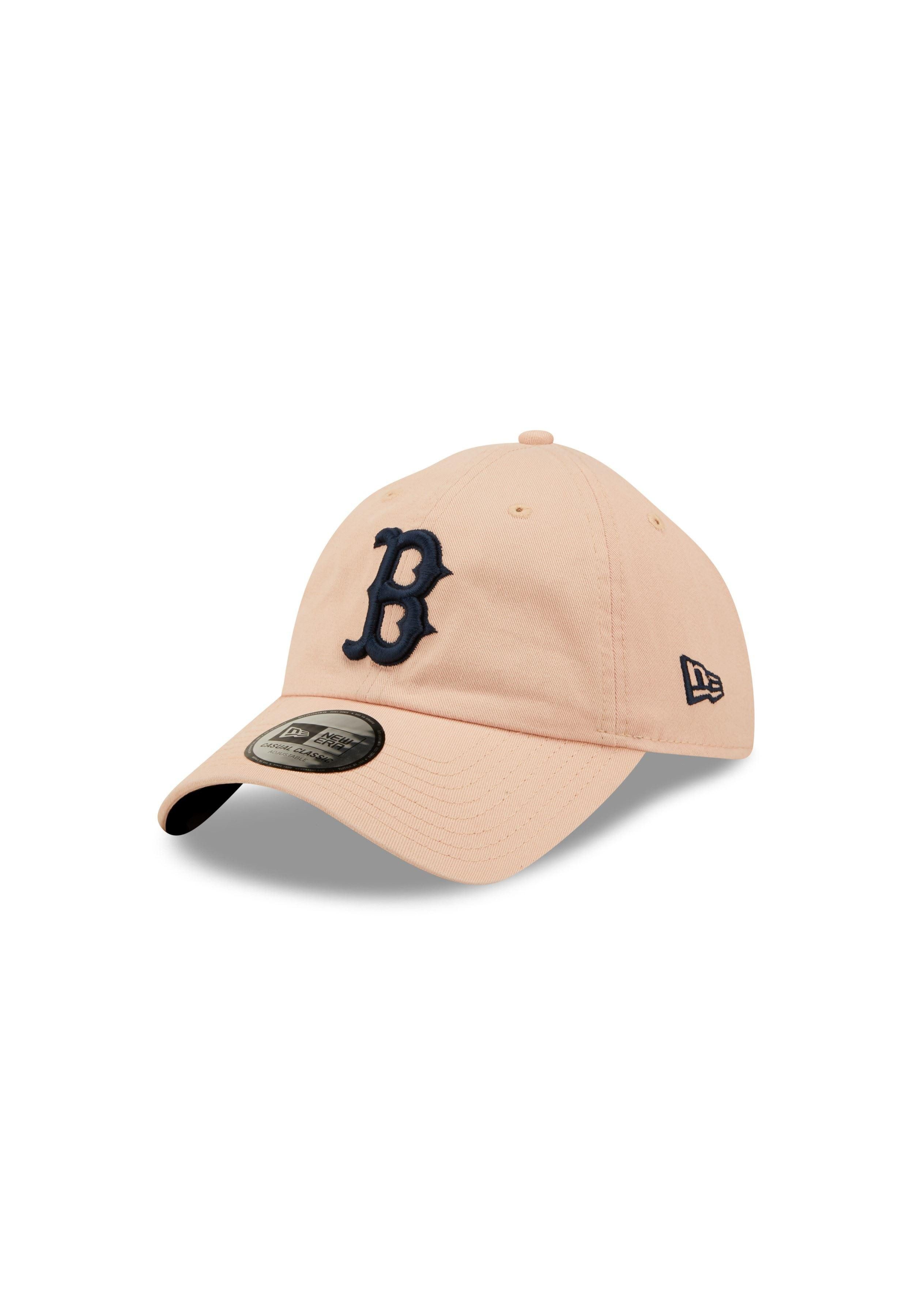 New Era Baseball Cap Boston Red Sox MLB Washed Patch Rosa Verstellbare 9Twenty Casual Class (1-St)