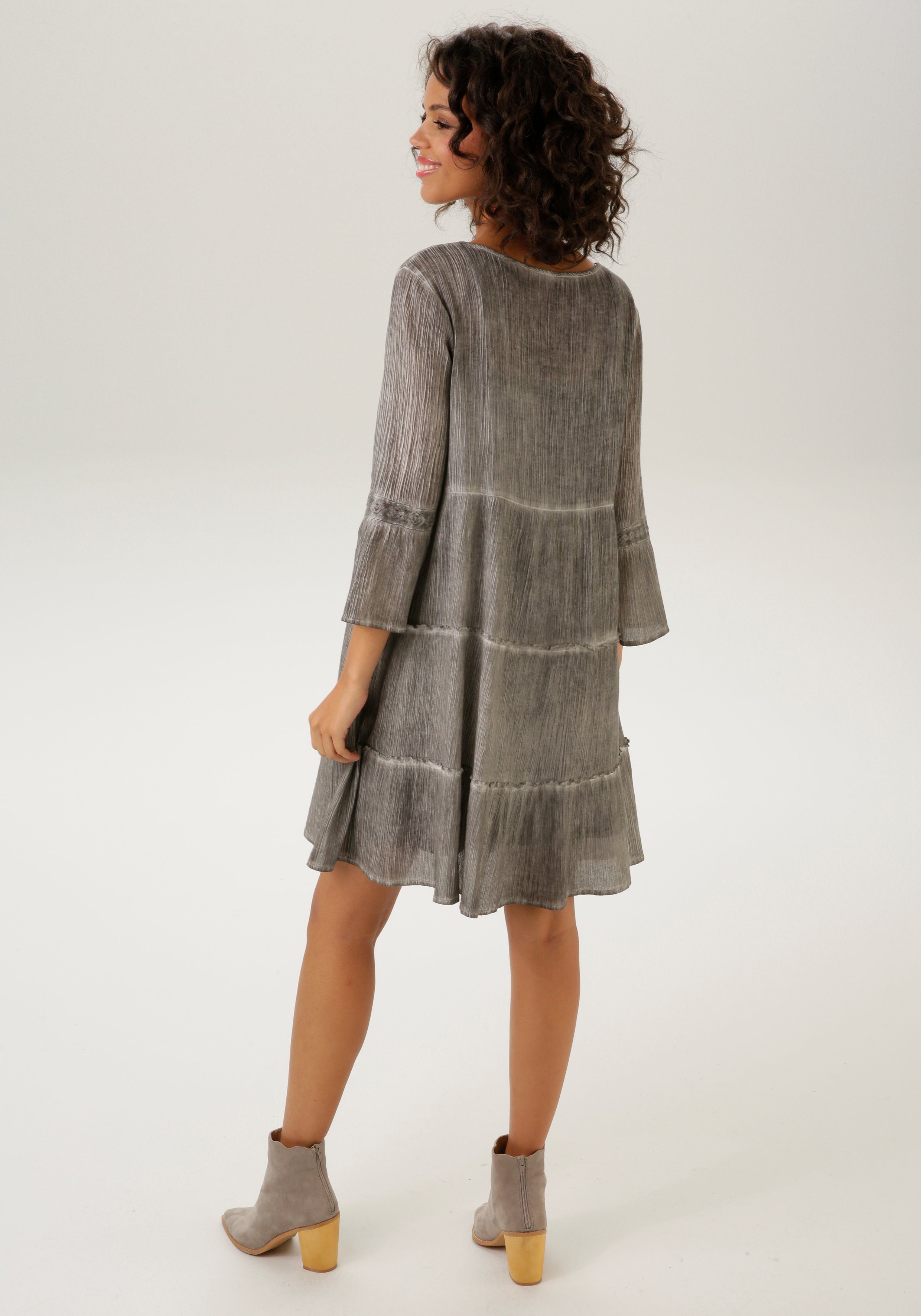 Aniston CASUAL Tunikakleid (mit Jersey-Unterkleid) mit günstig online kaufen
