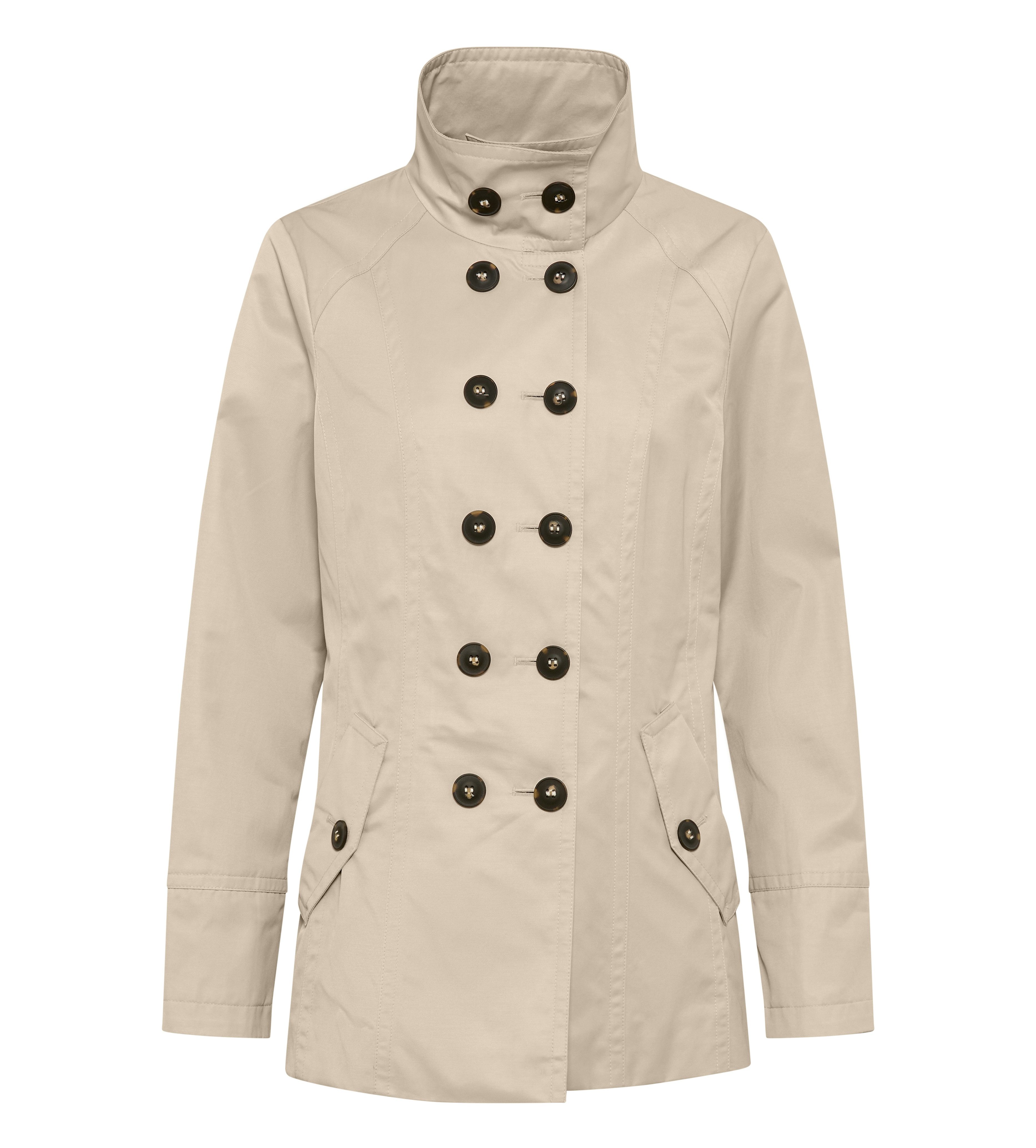 Fuchs Schmitt Outdoorjacke Stehkragen, Regular Fit, Lightweight Cotton günstig online kaufen