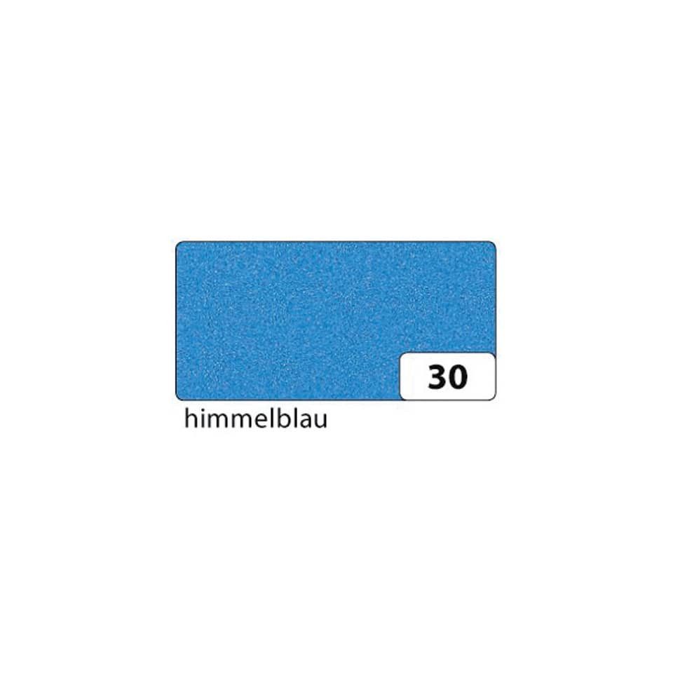 Folia Moosgummi 10x Folia 231030 Moosgummi - 20 x 29 cm, himmelblau