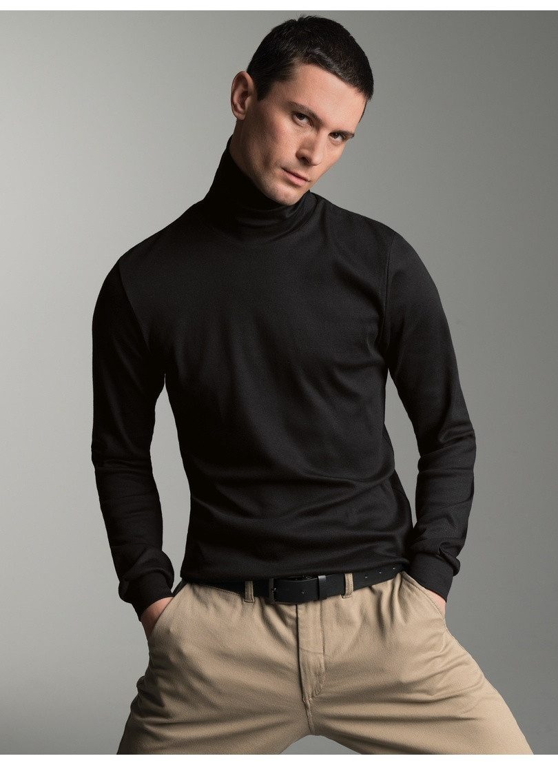 Trigema Rollkragenshirt TRIGEMA Langarm Ski- und Sport-Rollkragenpullover ( günstig online kaufen