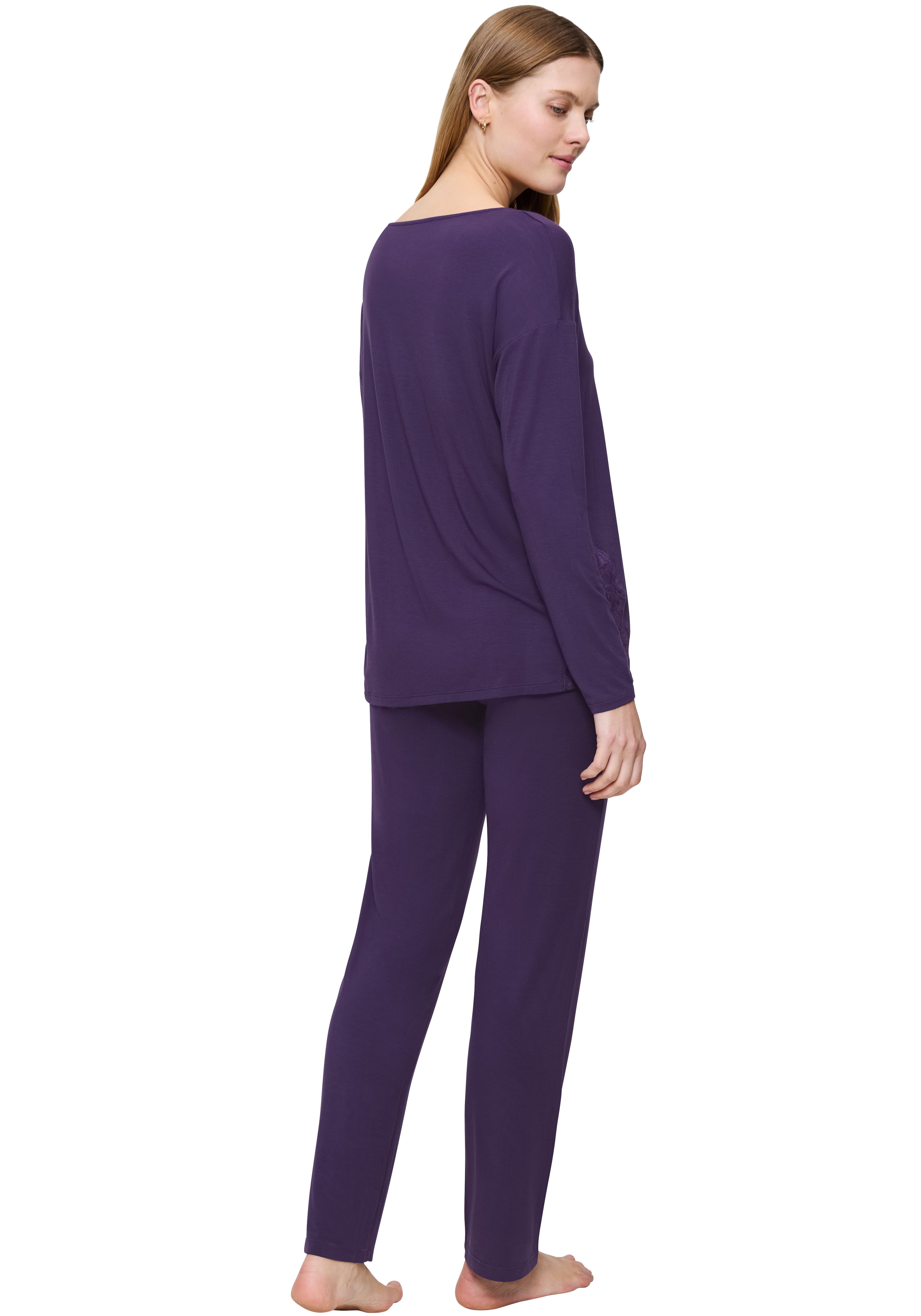 Triumph Pyjama Timeless Sensuality PK LSL (2 tlg) atumgsaktiv und weich günstig online kaufen