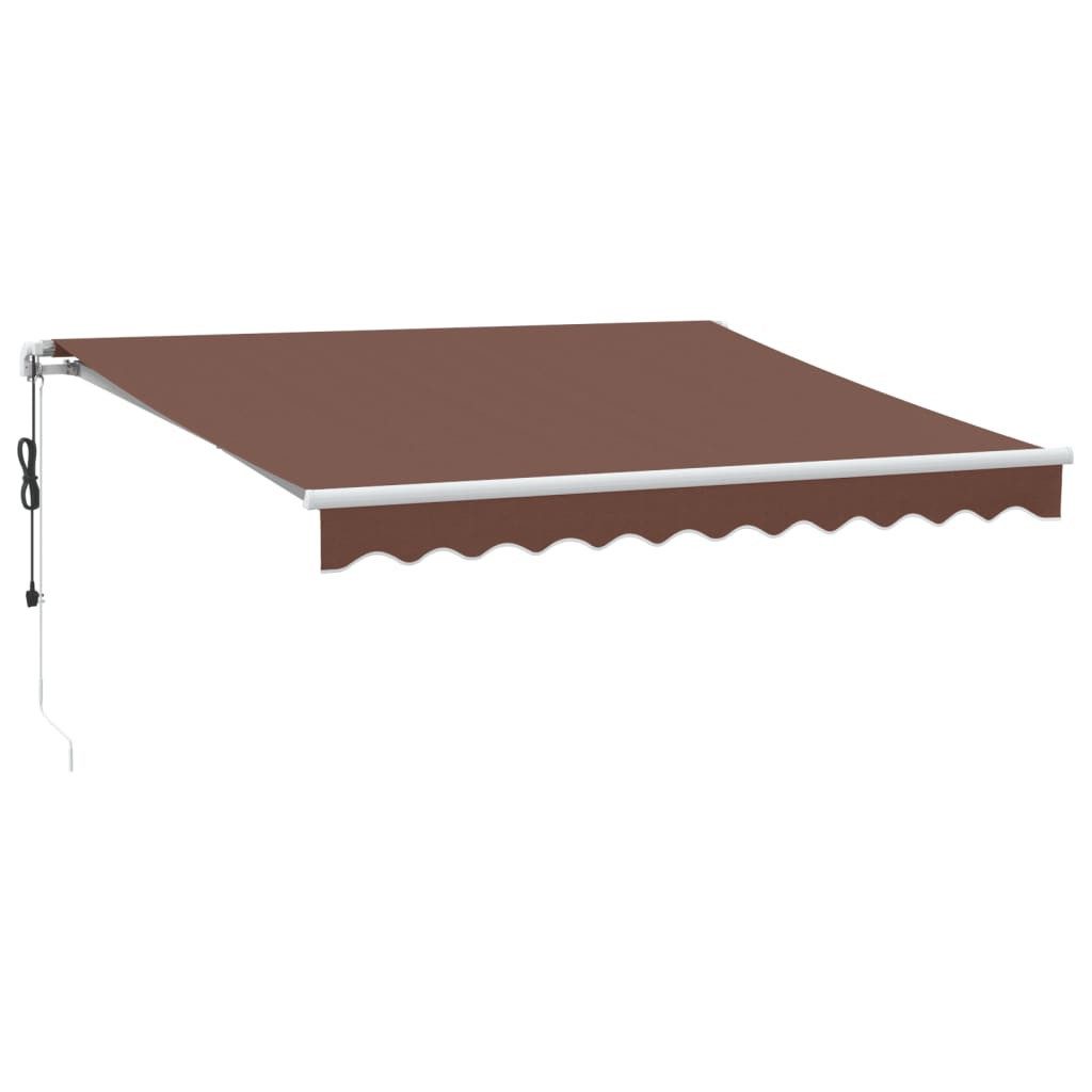vidaXL Markise Markise Automatisch Braun 300x250 günstig online kaufen