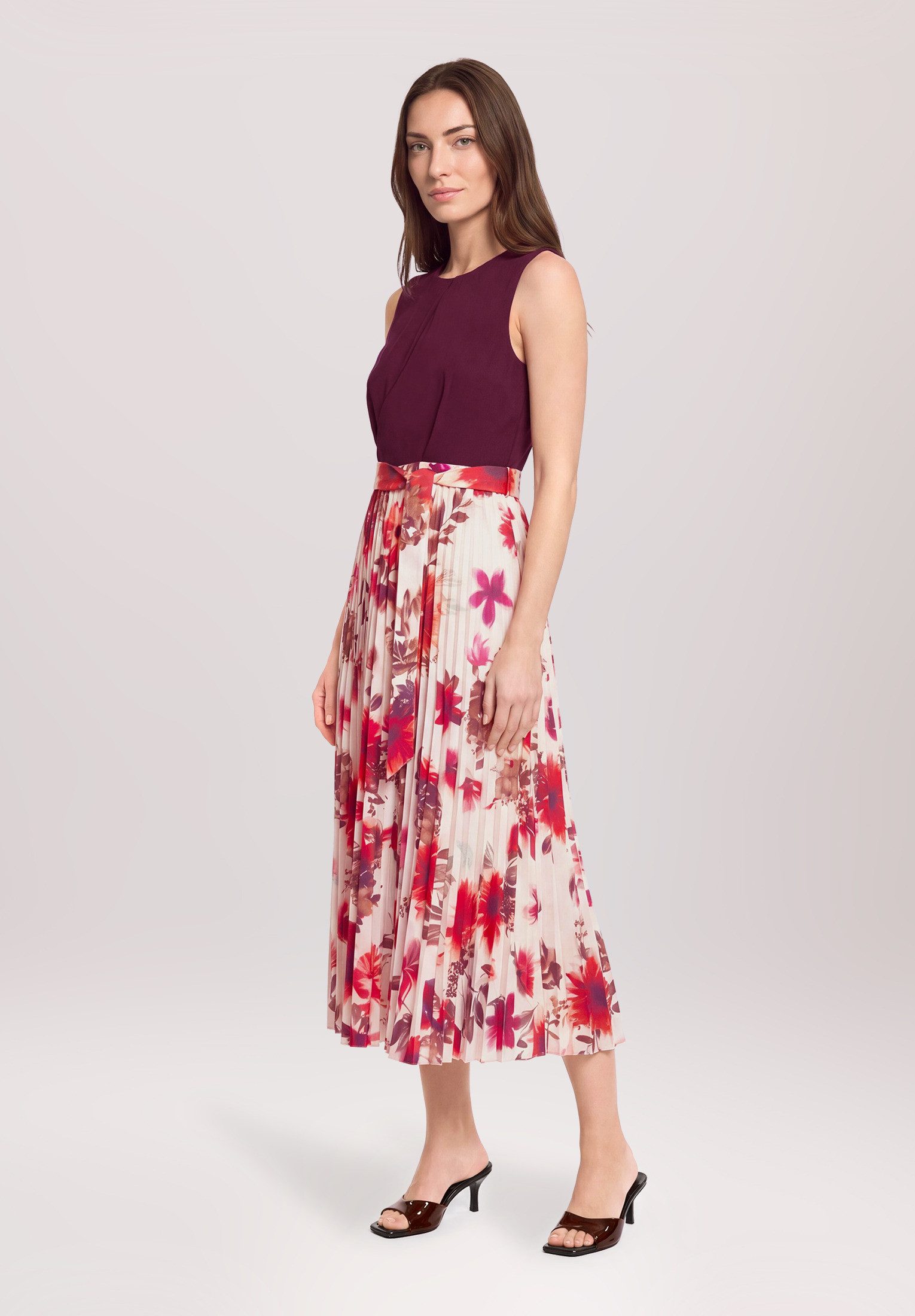 Vera Mont Cocktailkleid Damen mit Plissee