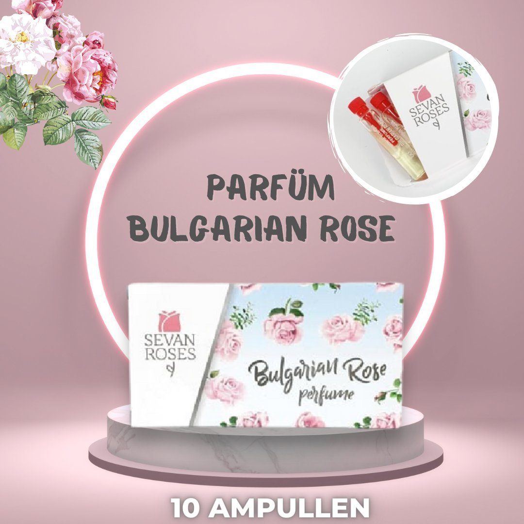 de Parfum Sevan 2.1 Parfüm 10-tlg. x ampullen Bulgarian Rose 10 ml, Rose Roses Eau Sevan