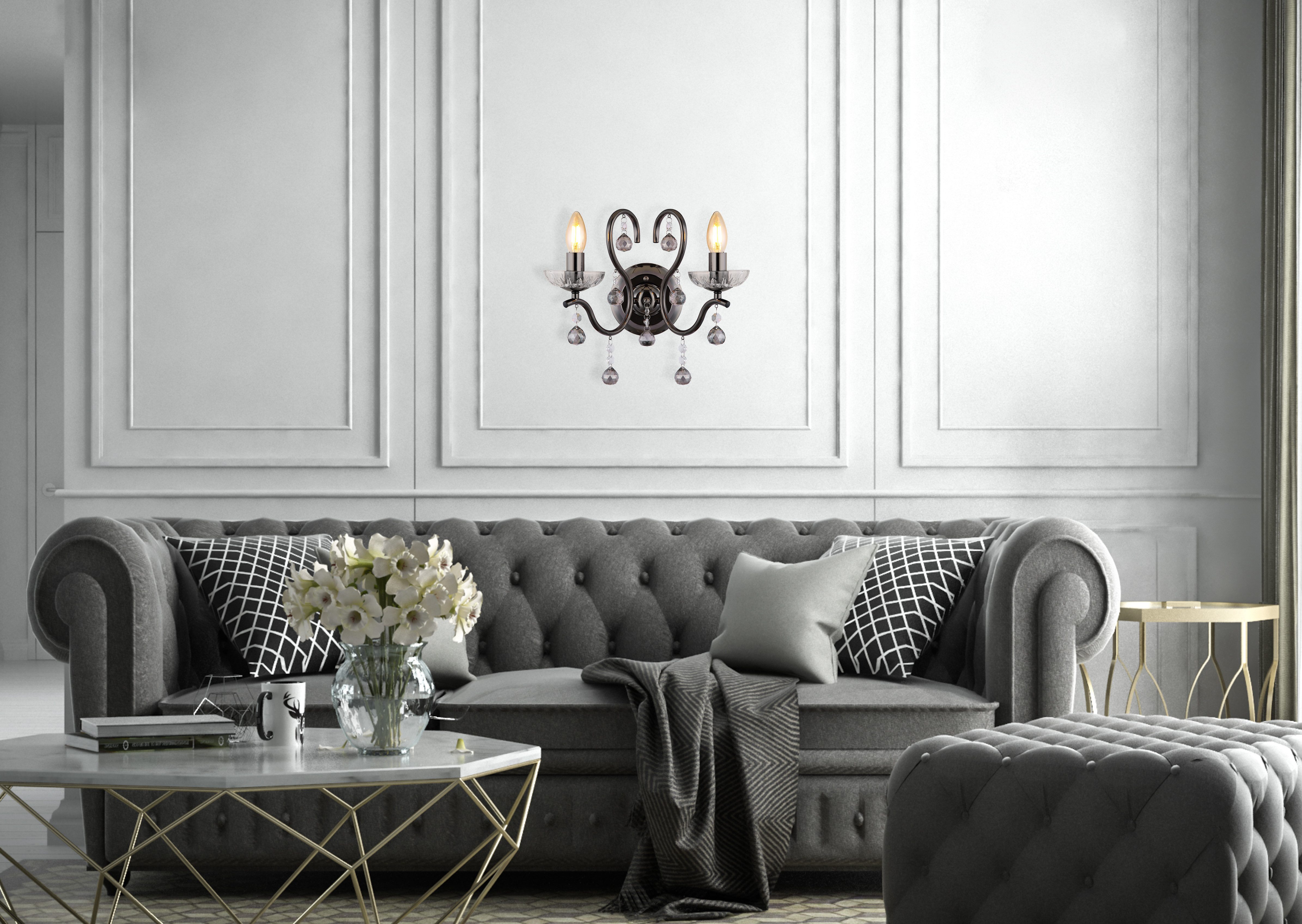 GLOBO LIGHTING Wandleuchte CAMILA, ohne Leuchtmittel, Wandlampe Wand Wohnzi günstig online kaufen