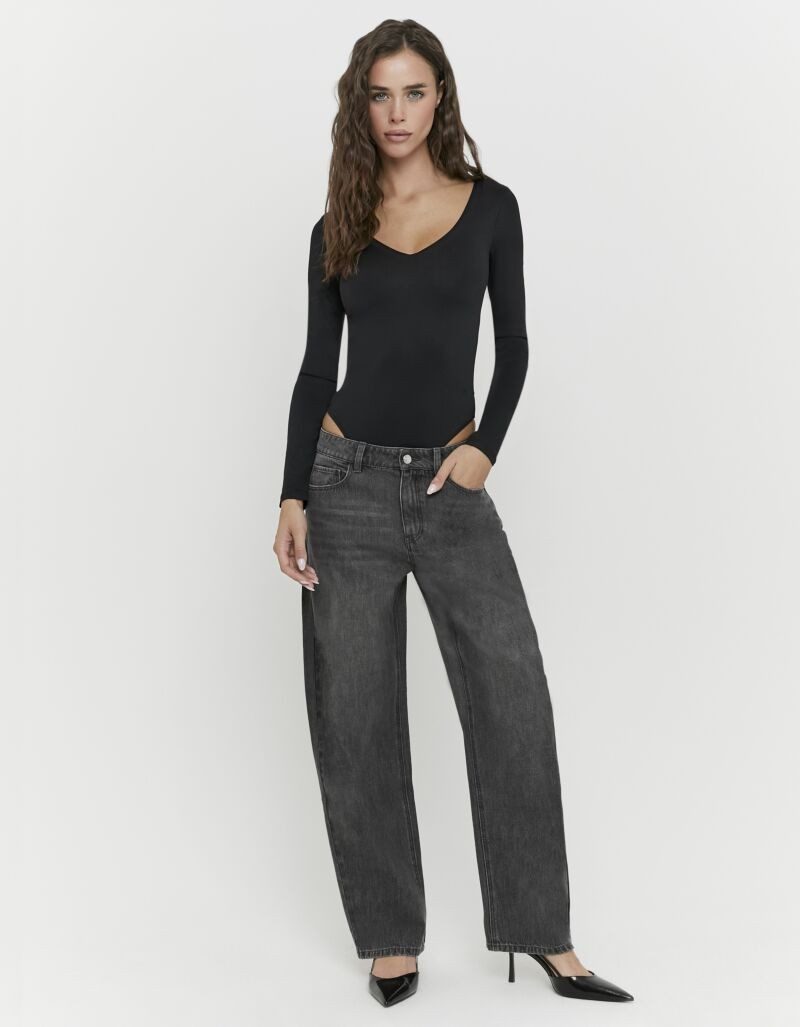 Tally Weijl High-waist-Jeans SPADEJOELLE Baumwollmischung, barrel fit