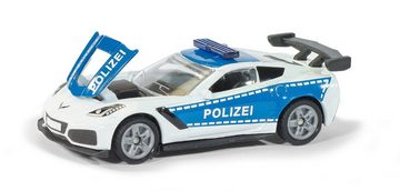 Siku Spielzeug-Auto 1525 Chevrolet Corvette ZR1 Polizei