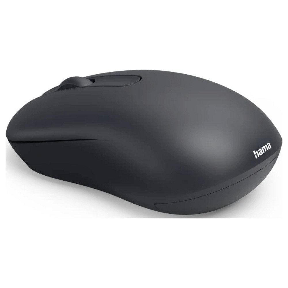 Hama Hama WM-100 Maus Kabellos Optisch Schwarz 3 Tasten 1200 dpi Geräusc Mäuse