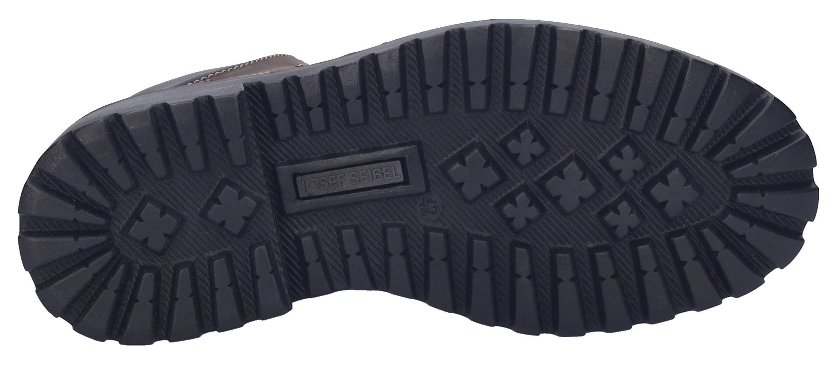 Josef Seibel Chance 39 Schnürboots Schnürstiefel, Komfortschuh mit Reißverschluss