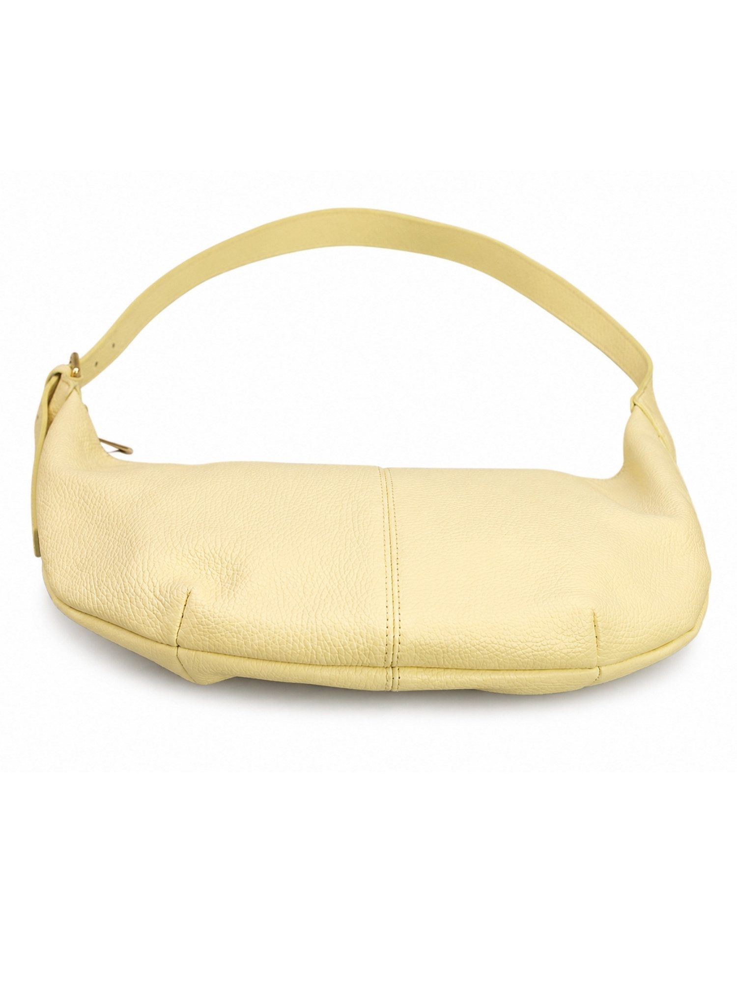 Adel Bags Schultertasche Lunara Echtleder Schultertasche Damen Hobo Bag Made in Italy (Einzelartikel), 100 % Echtleder Made in Italy mit verstellbarem Schulterriemen