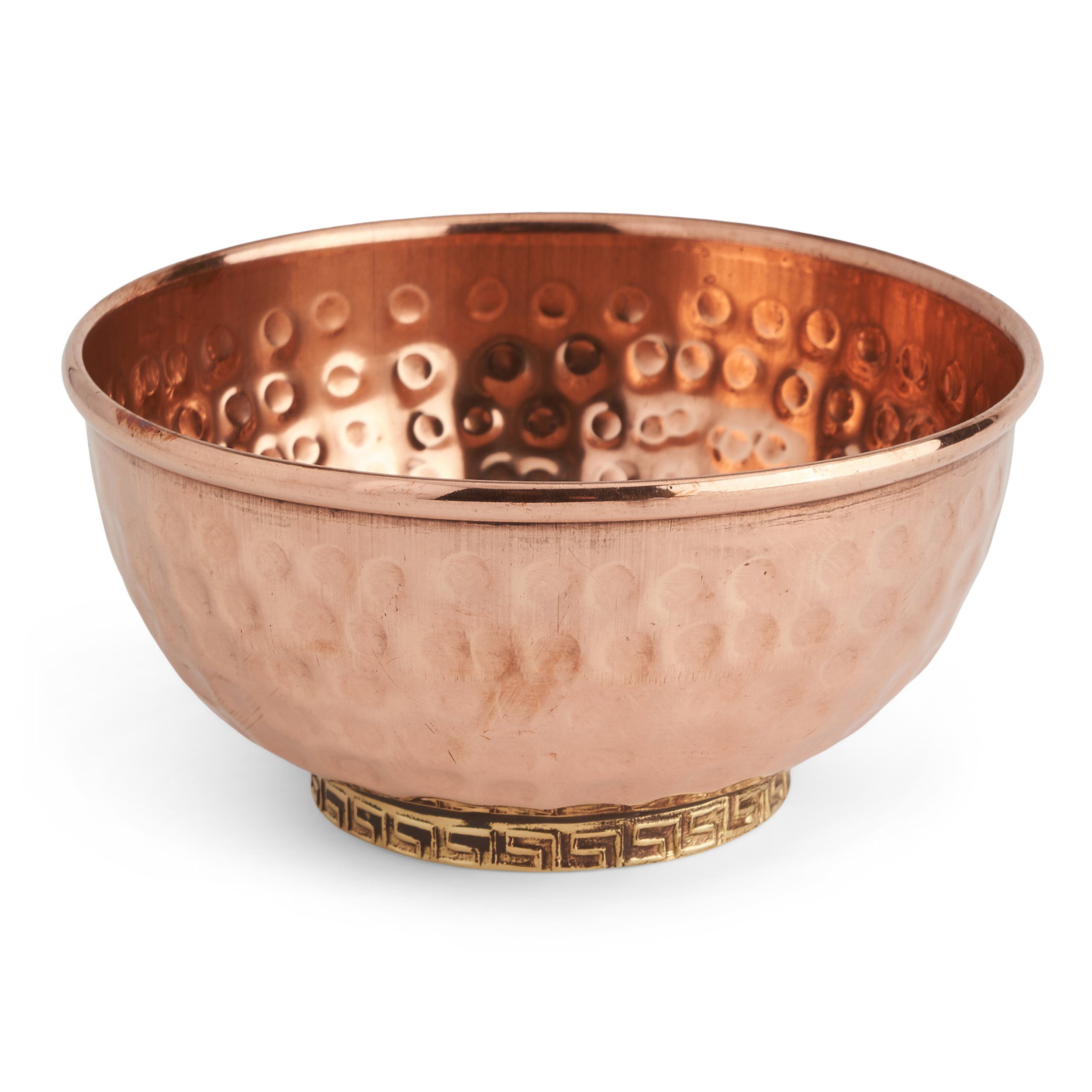 NKlaus Räucherschale Ø 11 cm Kupferschale gehämmert Räucherschale Weihr