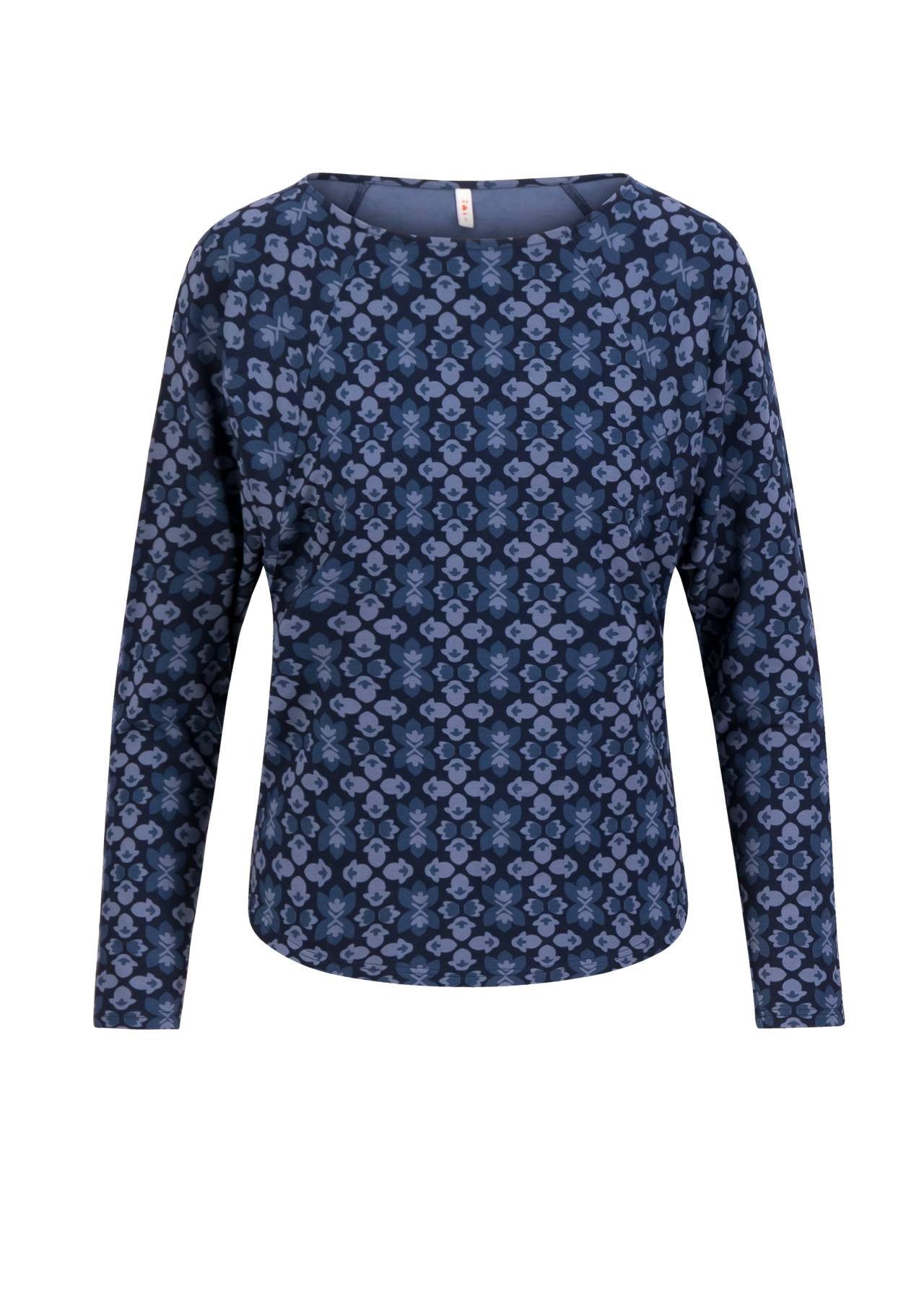Blutsgeschwister Langarmshirt - Weiches Jersey-Longsleeve mit U-Boot-Ausschnitt für Damen