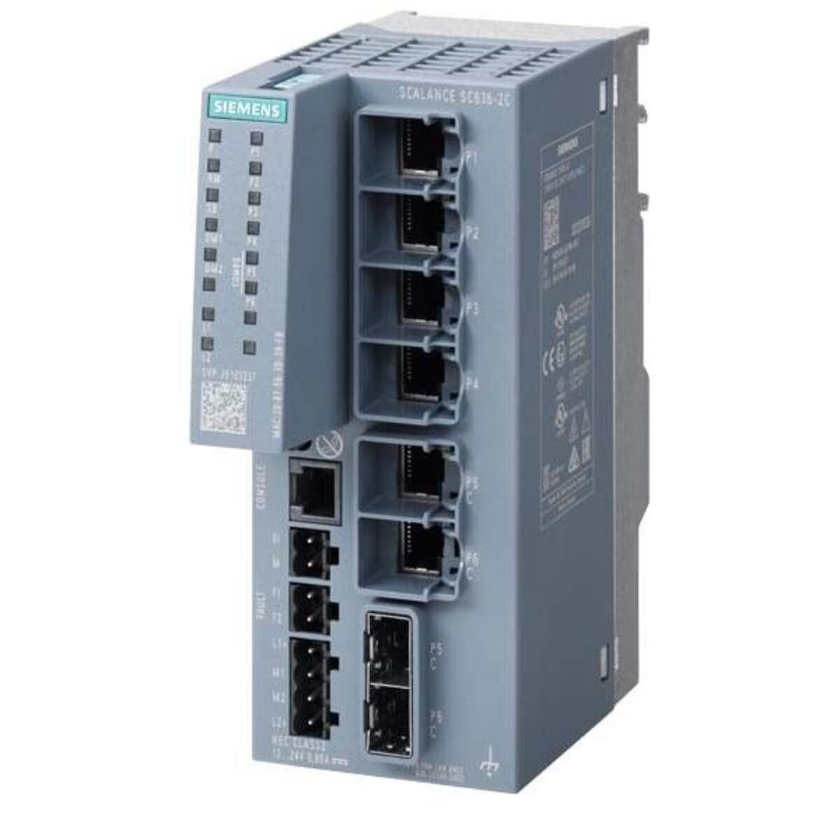 SIEMENS Siemens Dig.Industr. SCALANCE SC636-2C 6GK5636-2GS00-2AC2 Netzwerk-Patch-Panel