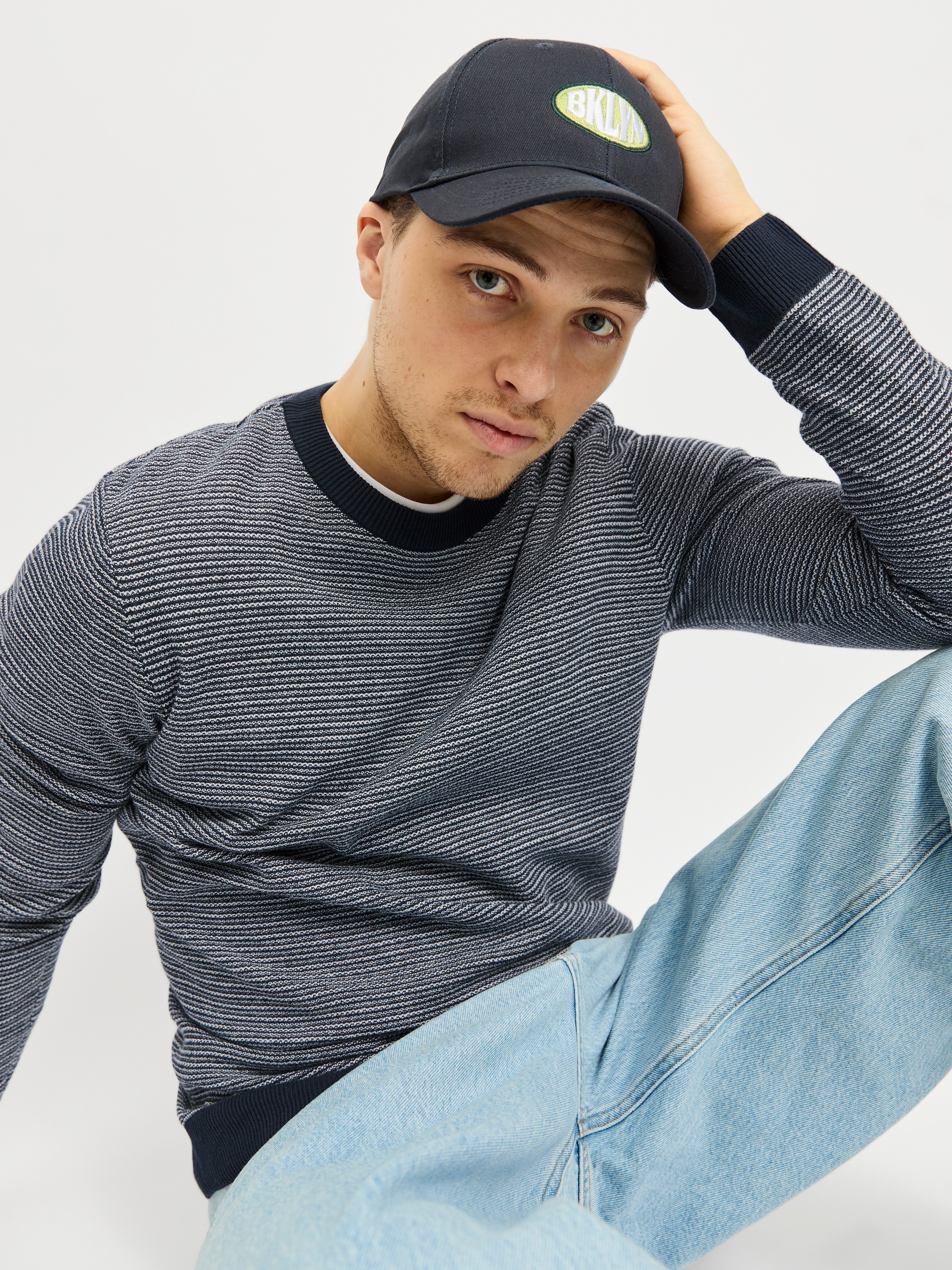 Jack & Jones Strickpullover JJBRADY KNIT CREW NECK günstig online kaufen