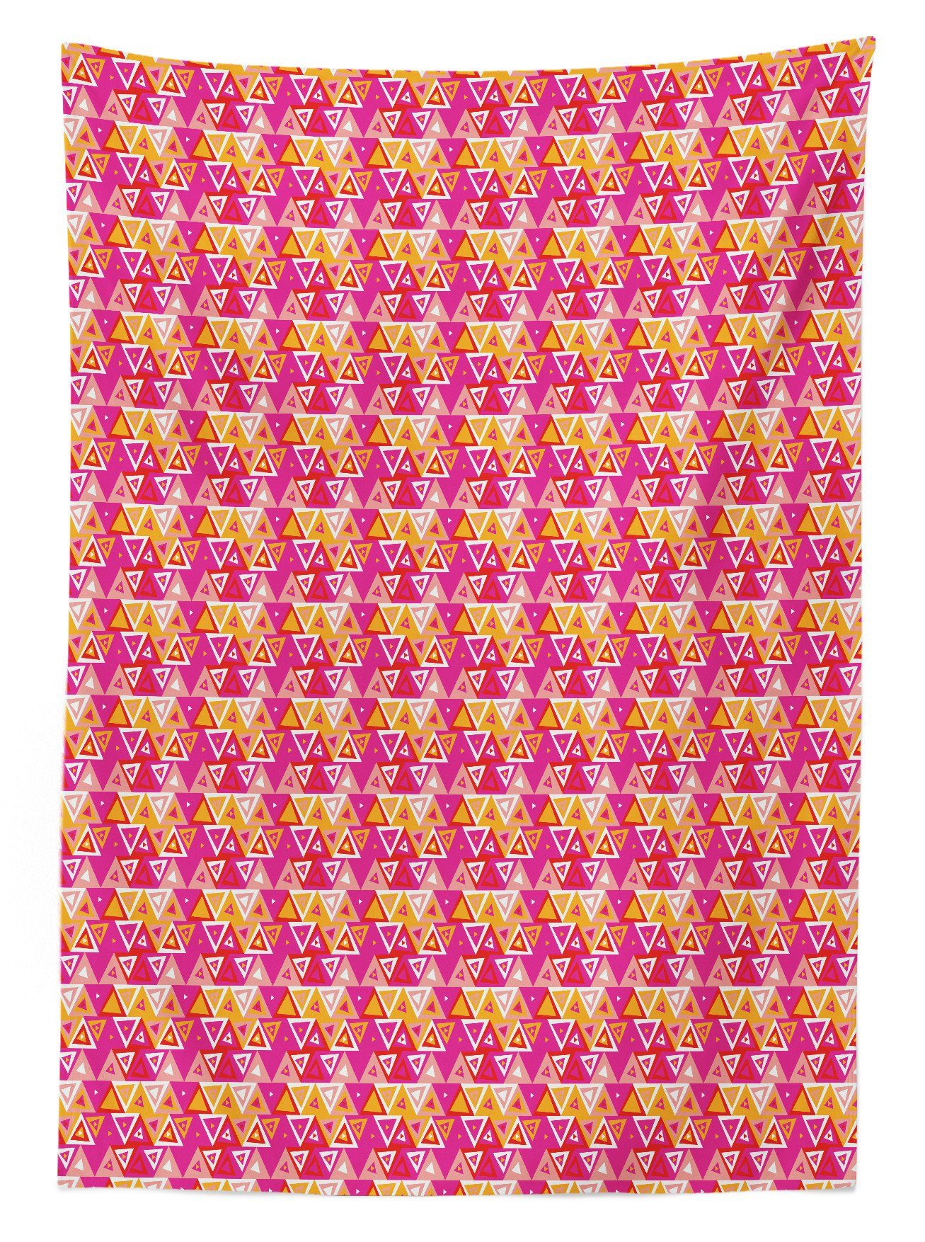Dreieck-Muster Farben, Waschbar Farbfest den geeignet Außen Geometrisch Abakuhaus Für Klare Tischdecke Bereich Zusammenfassung