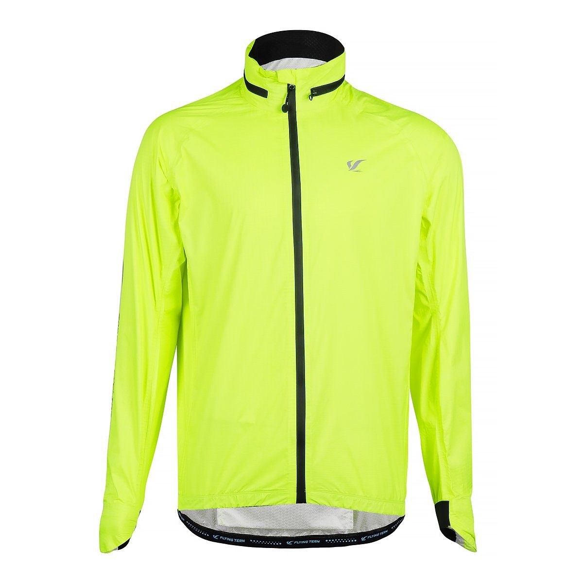 MidGard Fahrradjacke Fahrrad Jacke mit Kapuze, Regenjacke atmungsaktiv Unisex Grün