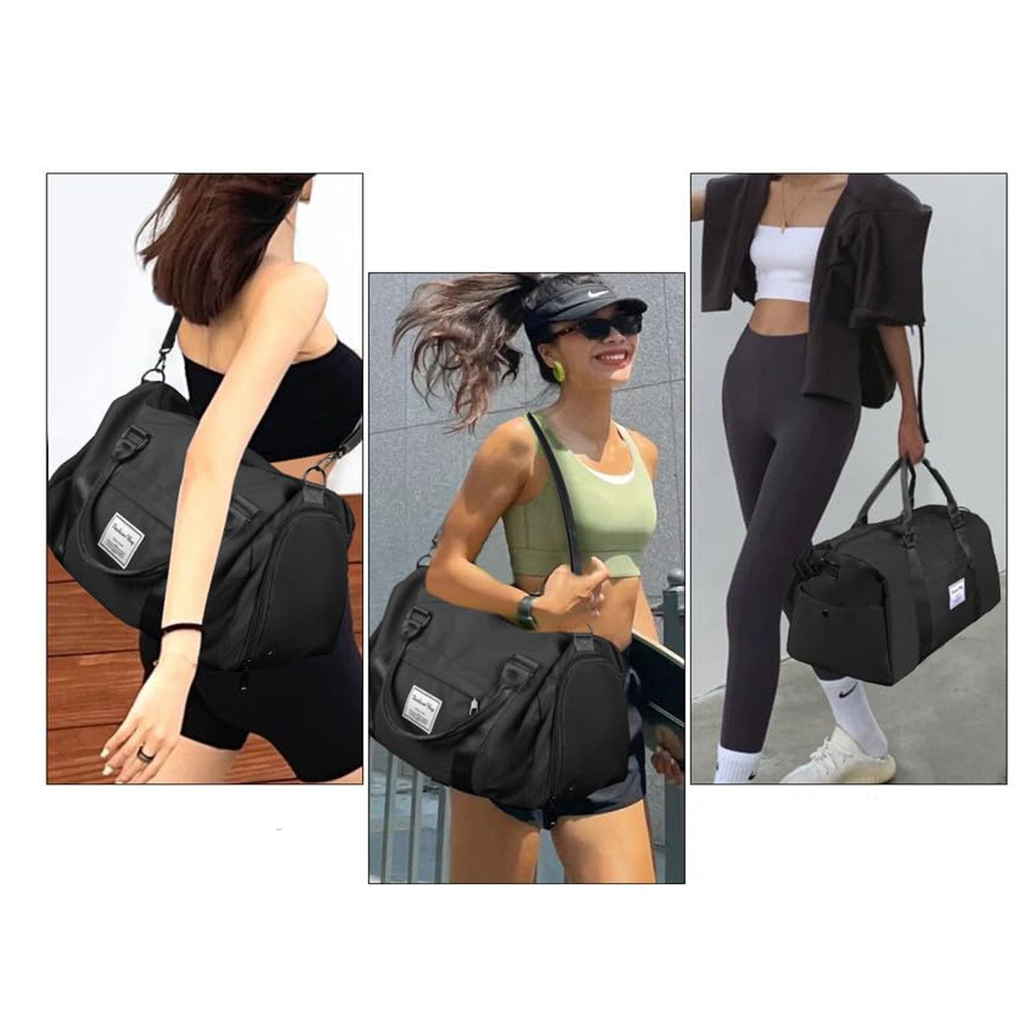 Forrlite Sporttasche Reisetasche Handtaschen mit Schultergurt günstig online kaufen