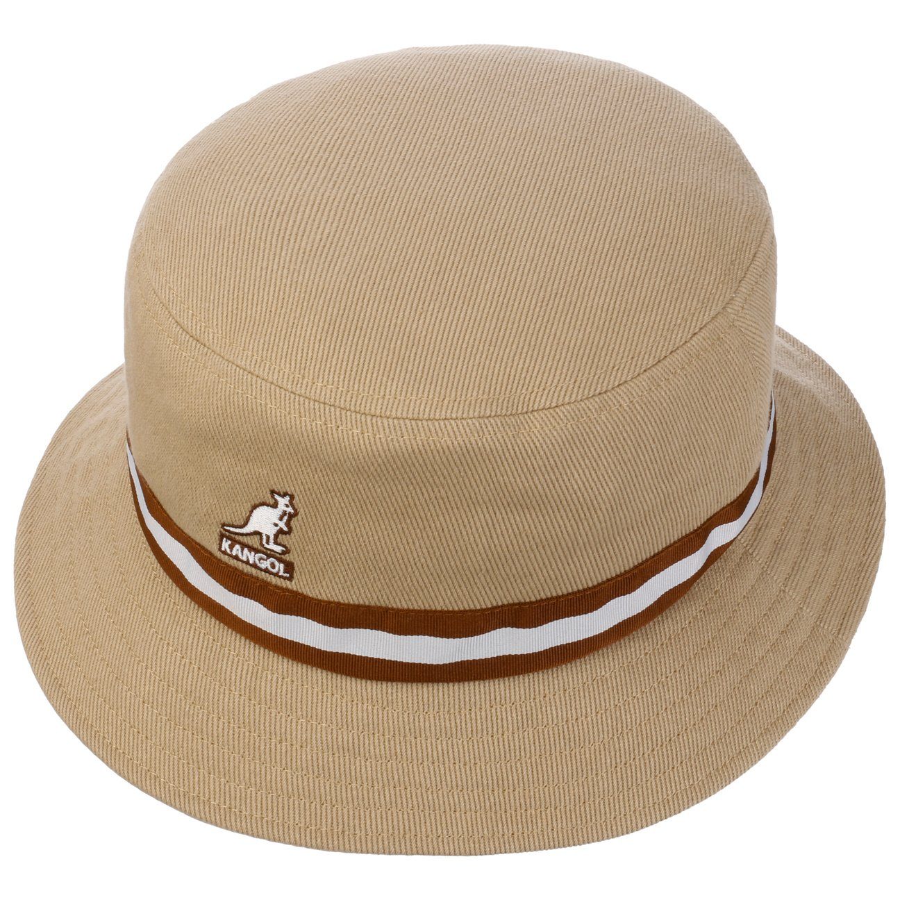 Kangol Fischerhut (1-St) Stoffhut mit Ripsband